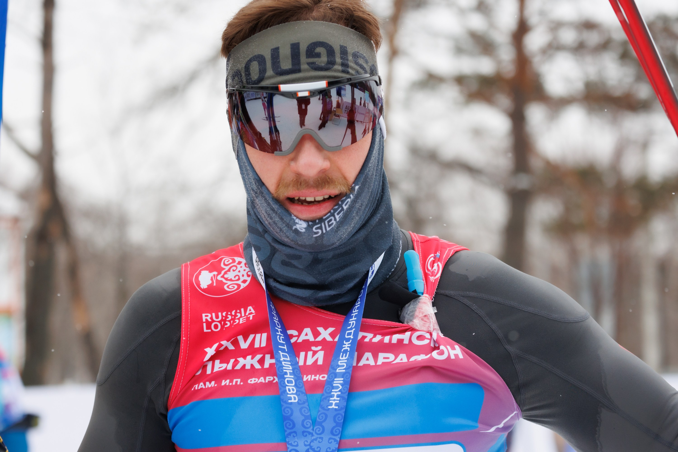 XXVII Сахалинский лыжный марафон. Фотограф Анастасия Зубкова
