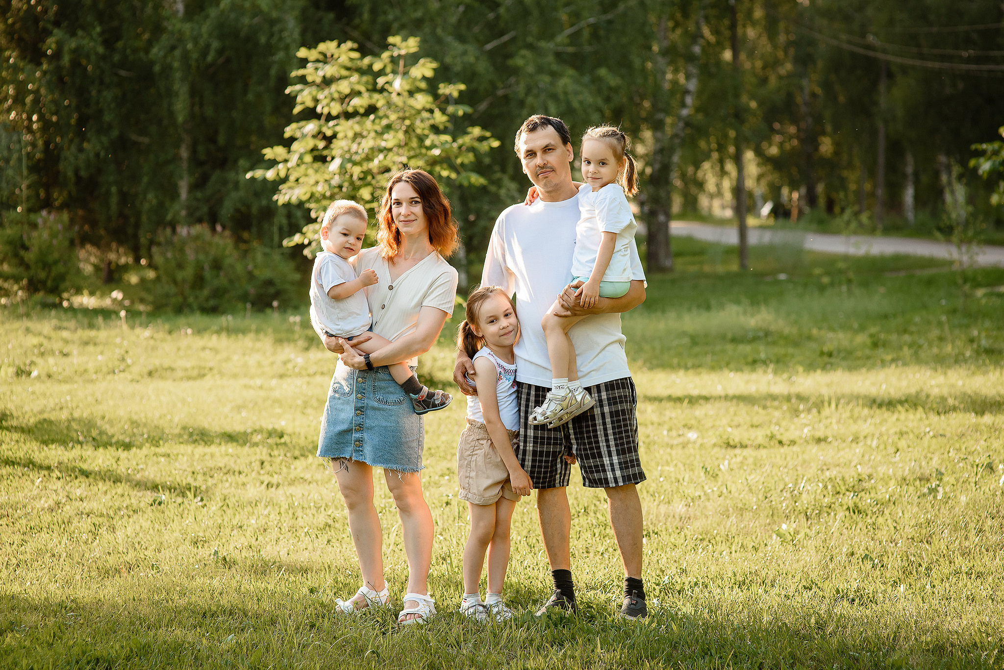 Семейная. Миша, Таня и дети. Семейный и детский фотограф в Нижнем Новгороде Валентина Леонтьева