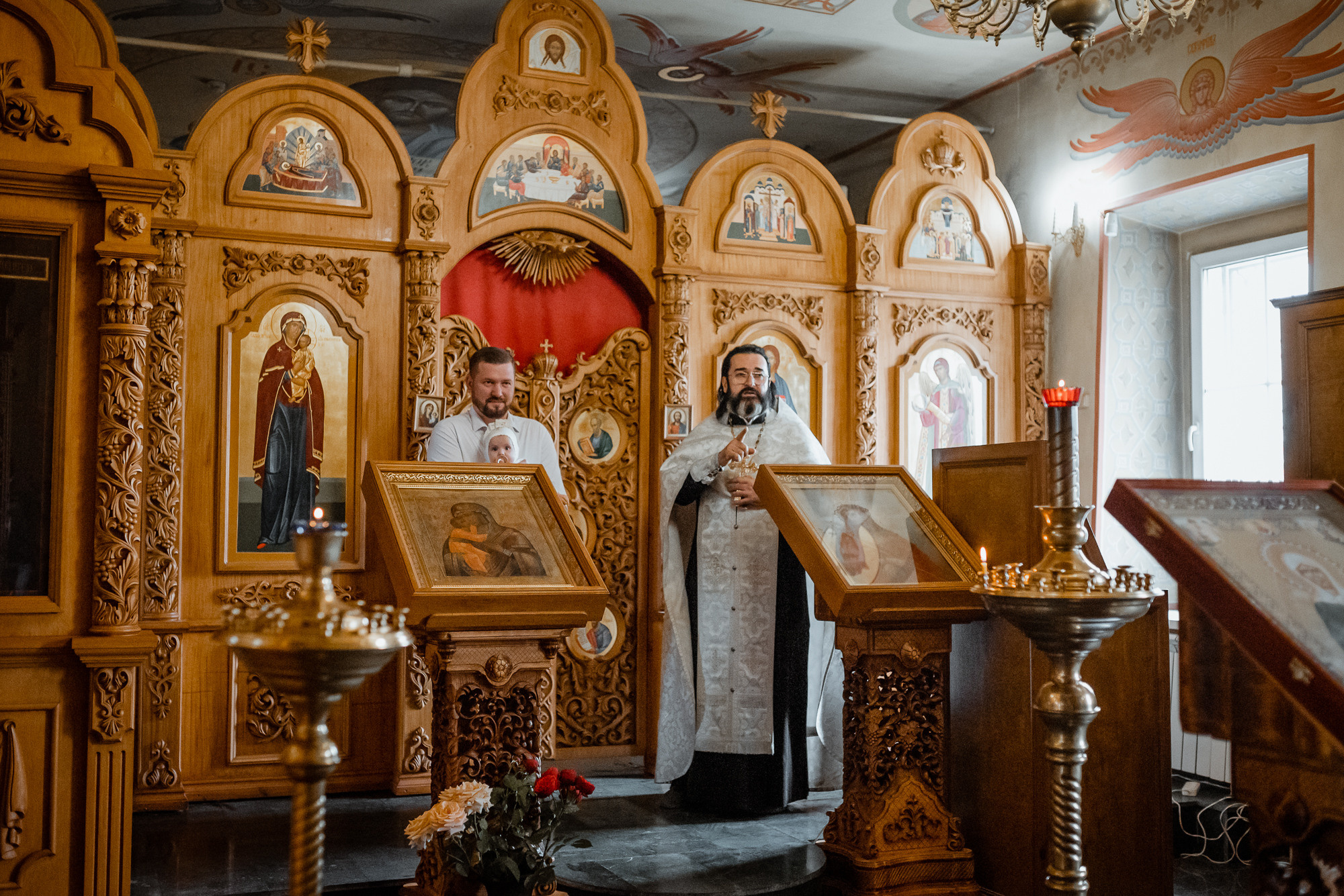 Крещение. Храм в Большой Ельне. Семейный и детский фотограф в Нижнем Новгороде Валентина Леонтьева
