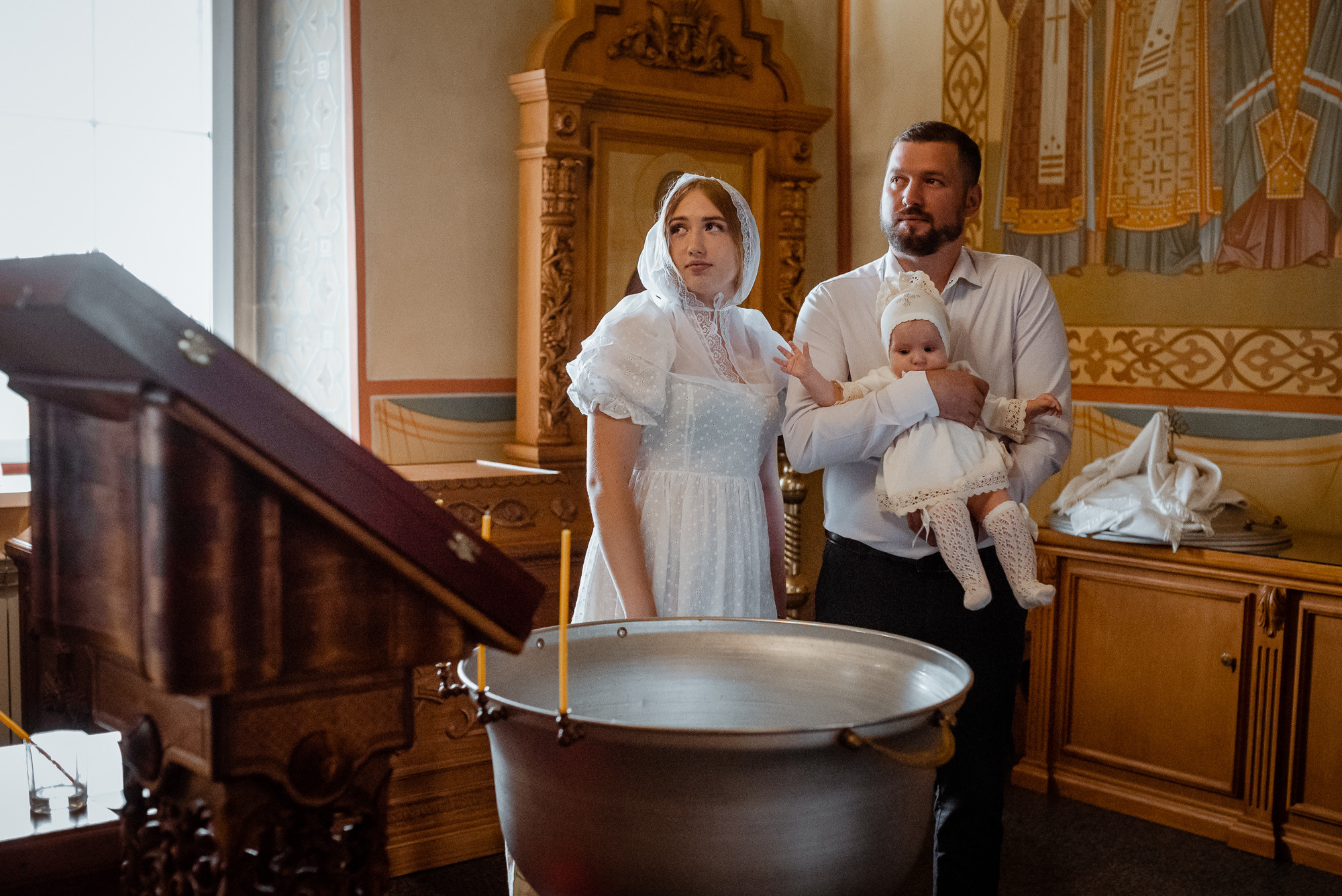 Крещение. Храм в Большой Ельне. Семейный и детский фотограф в Нижнем Новгороде Валентина Леонтьева