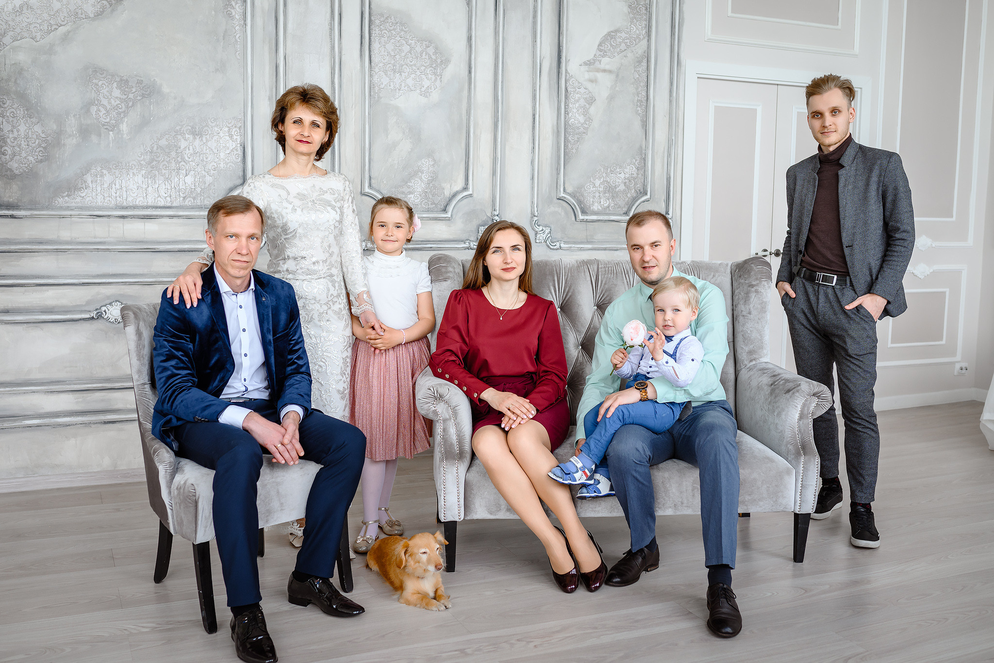 Семейная. Виктория и семья. Семейный и детский фотограф в Нижнем Новгороде Валентина Леонтьева