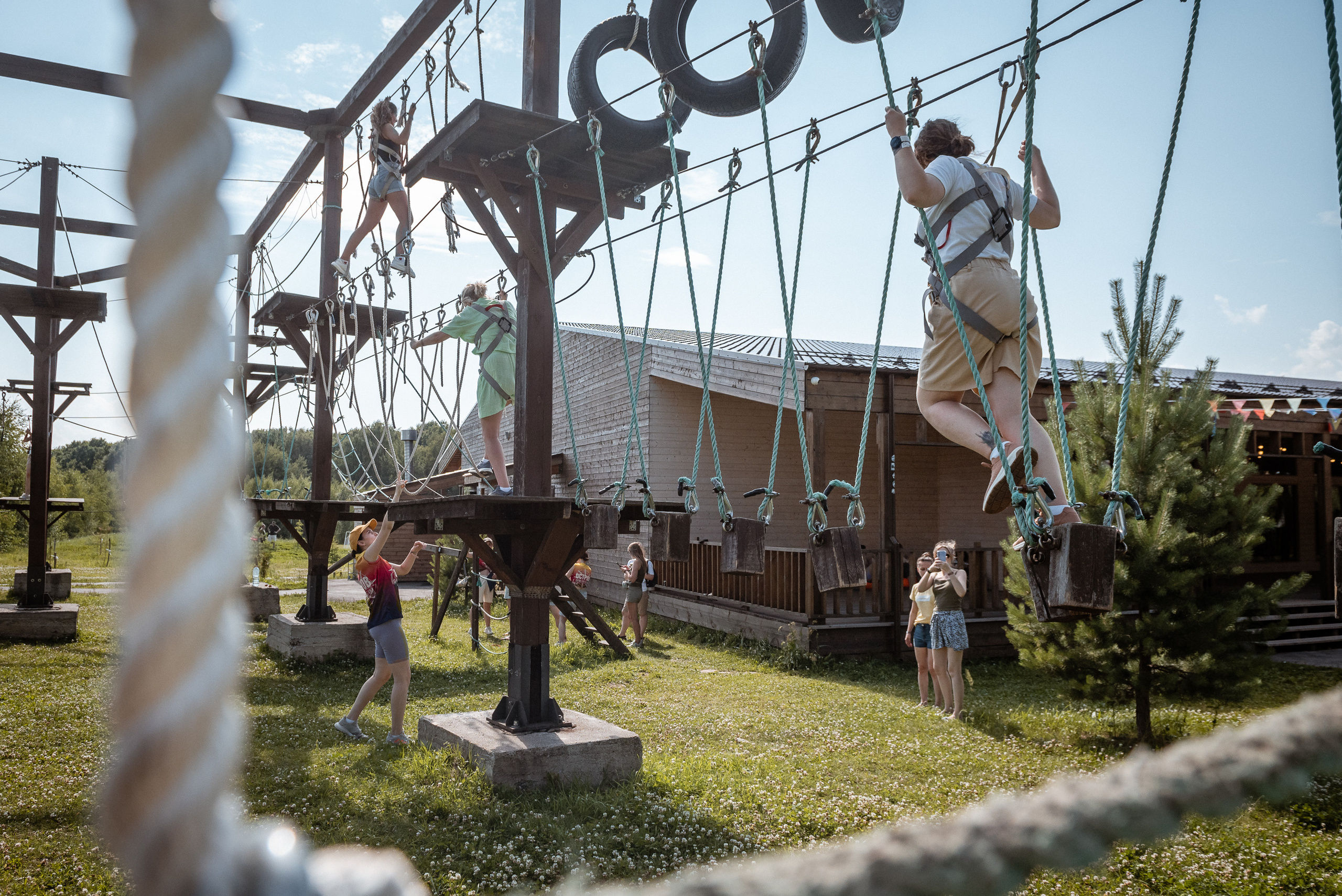 Репортаж. Корпоратив на базе отдыха «Остров приключений». Семейный и детский фотограф в Нижнем Новгороде Валентина Леонтьева