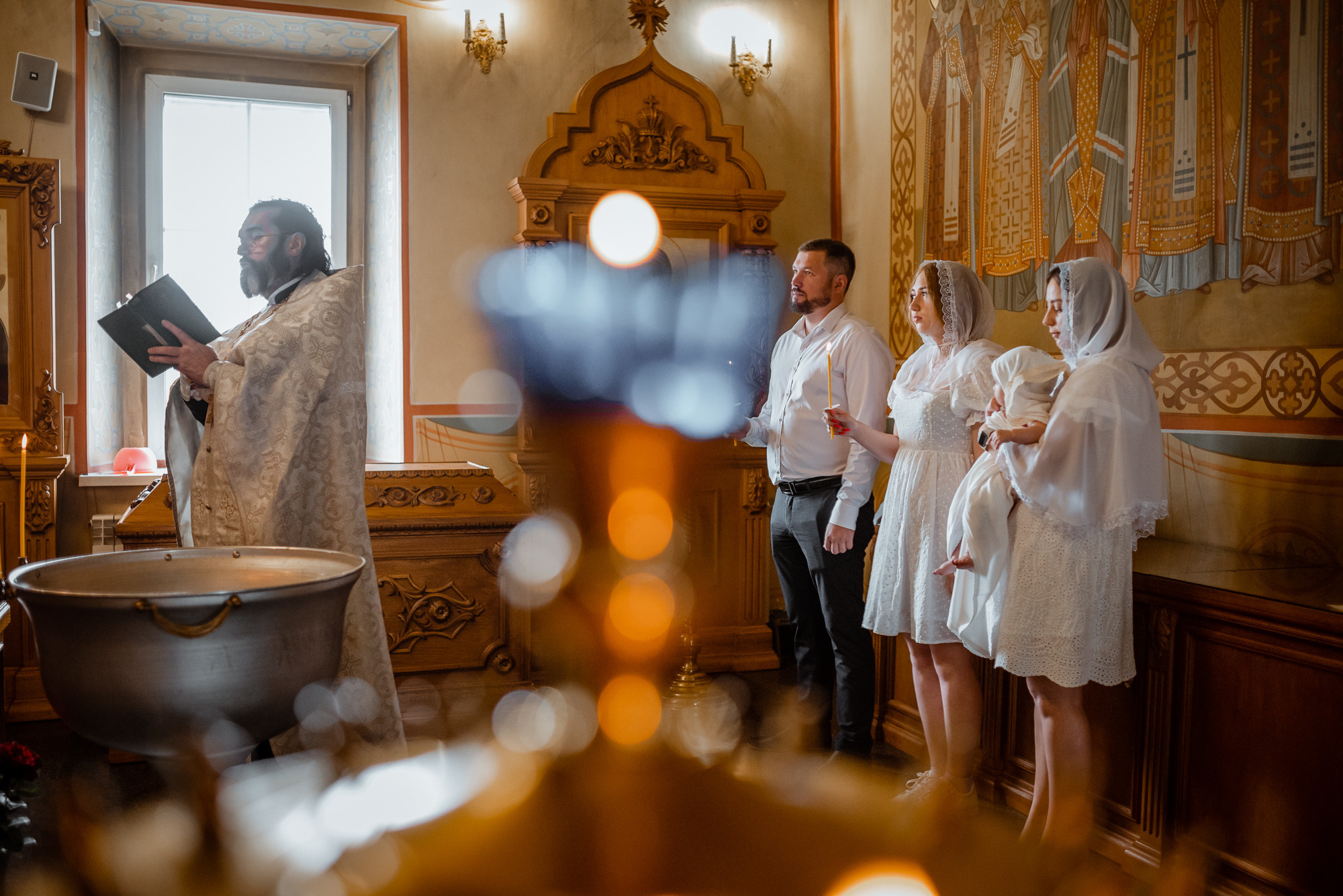 Крещение. Храм в Большой Ельне. Семейный и детский фотограф в Нижнем Новгороде Валентина Леонтьева