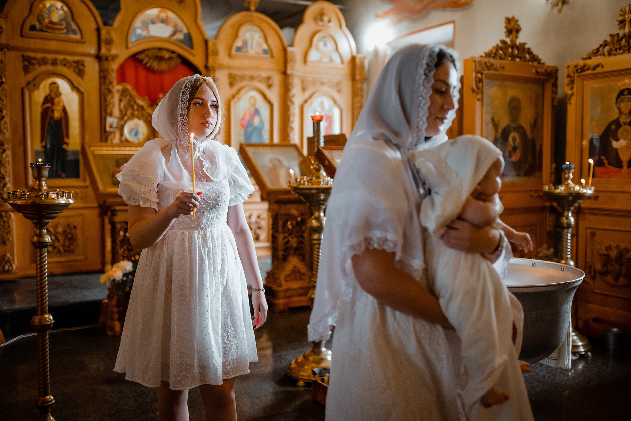 Крещение. Храм в Большой Ельне. Семейный и детский фотограф в Нижнем Новгороде Валентина Леонтьева