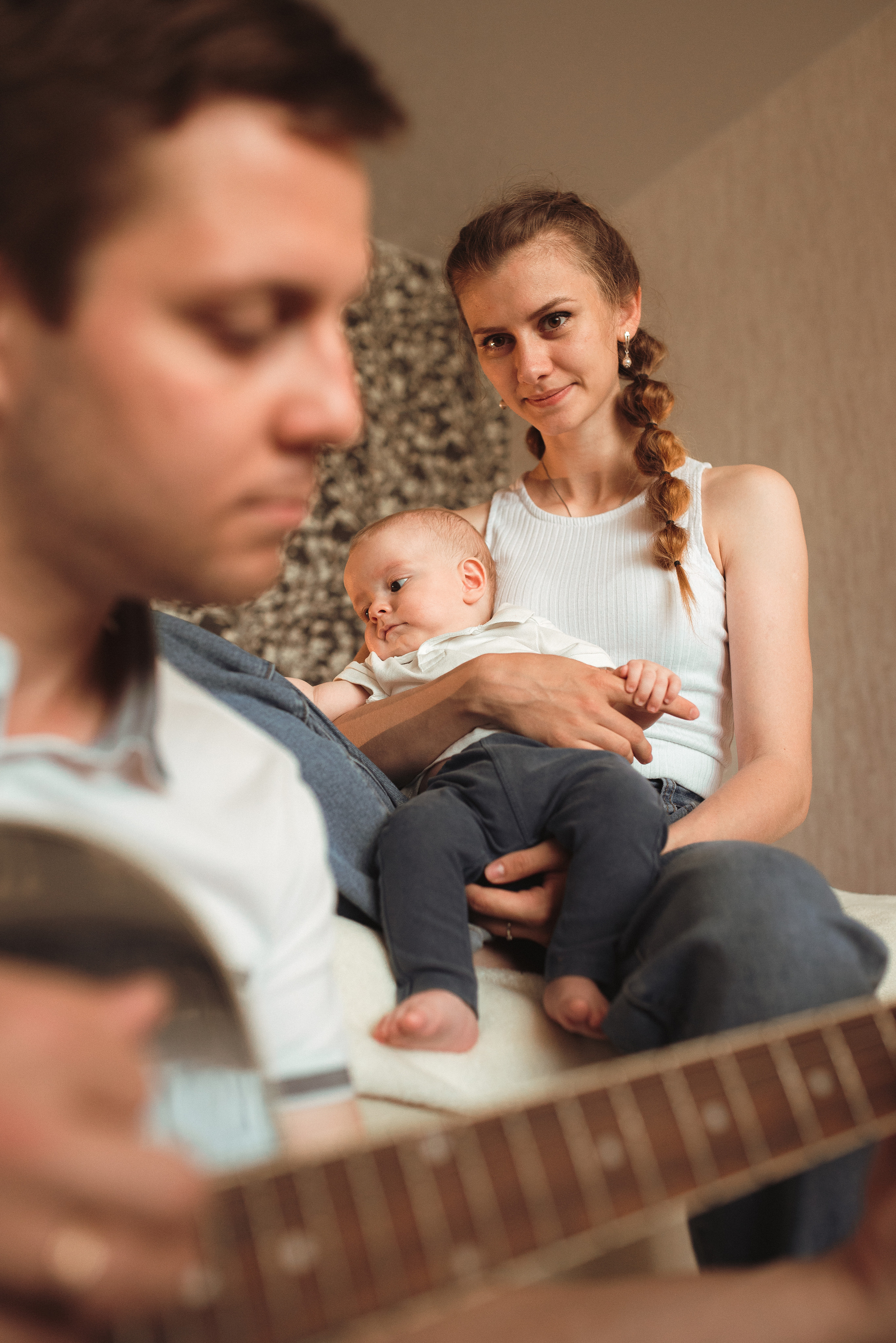 Семейный лайфстал. Лена, Дима, Леня. Семейный и детский фотограф в Нижнем Новгороде Валентина Леонтьева