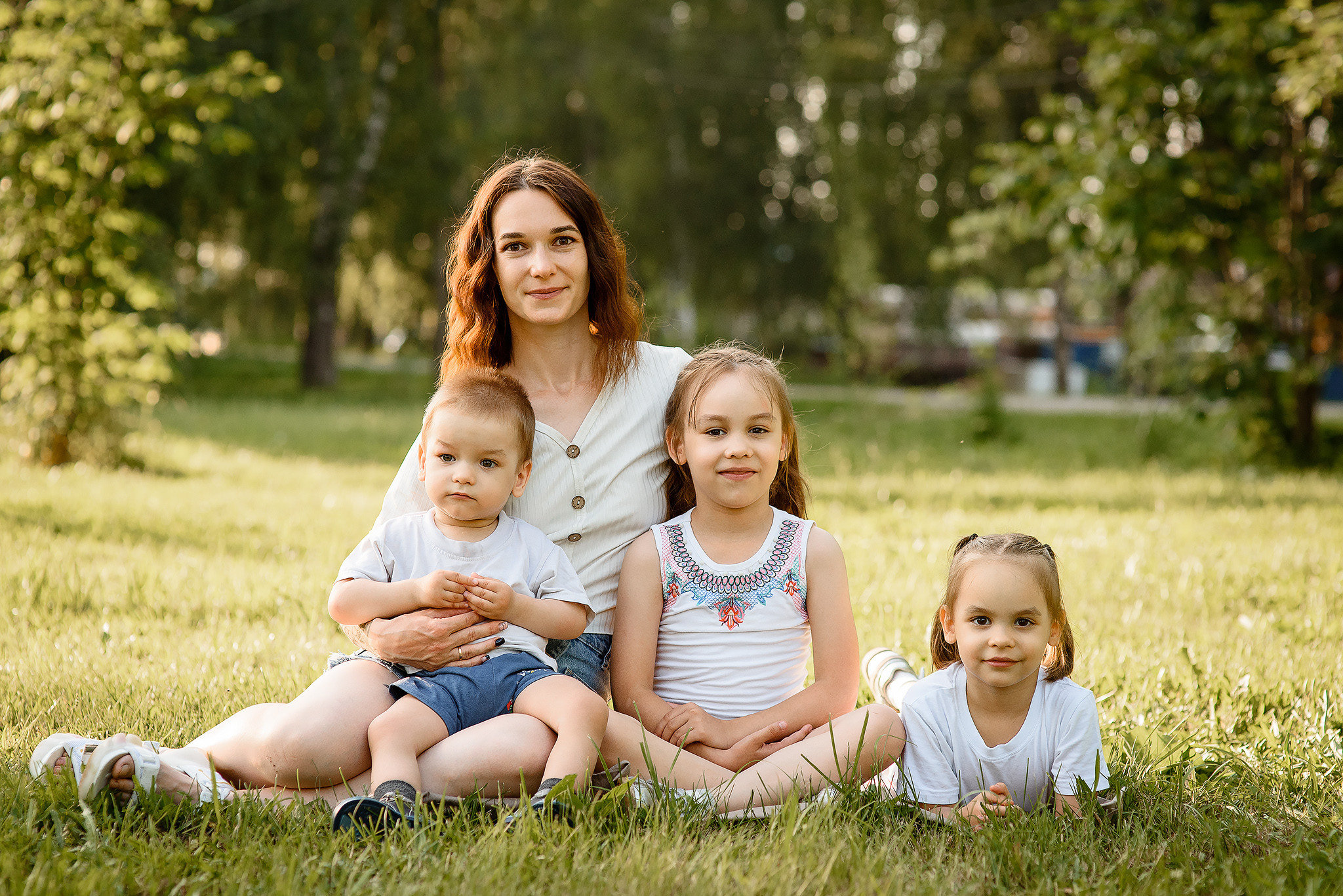 Семейная. Миша, Таня и дети. Семейный и детский фотограф в Нижнем Новгороде Валентина Леонтьева