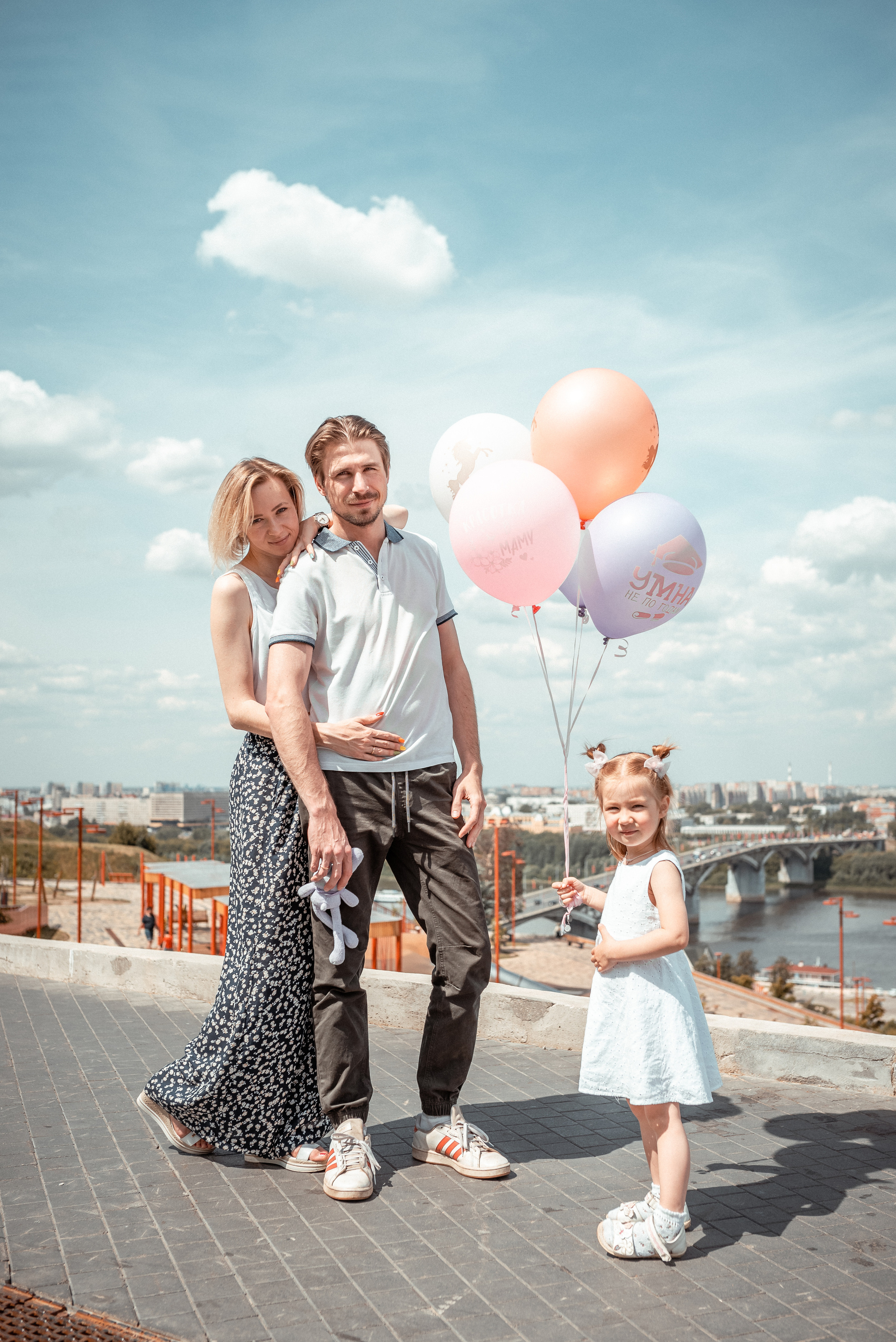 Семейный лайфстайл. Роман, Кристина, Алиса. Семейный и детский фотограф в Нижнем Новгороде Валентина Леонтьева