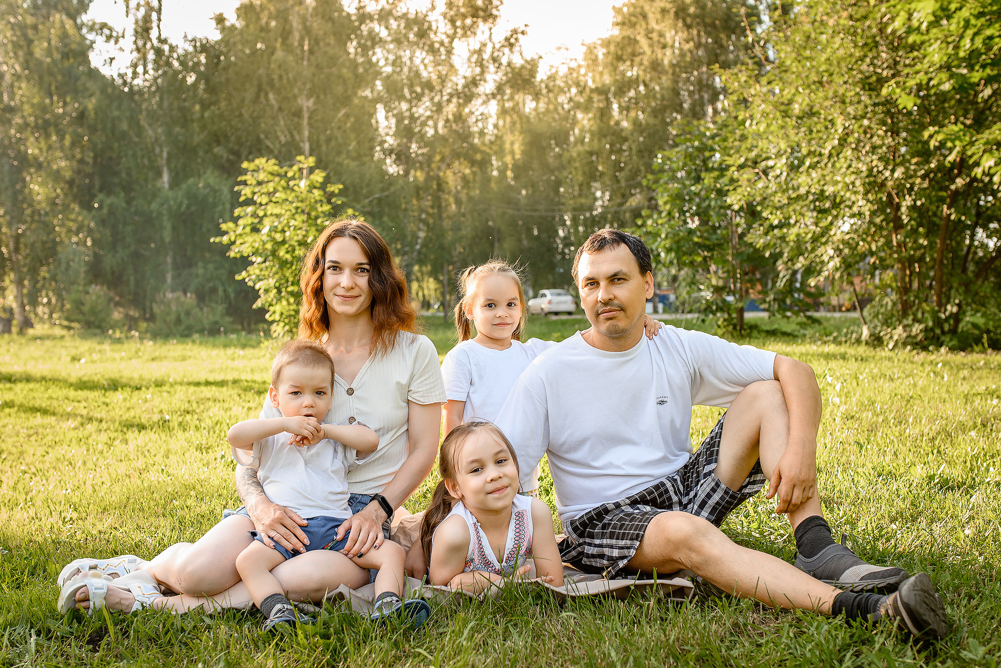 Семейная. Миша, Таня и дети. Семейный и детский фотограф в Нижнем Новгороде Валентина Леонтьева