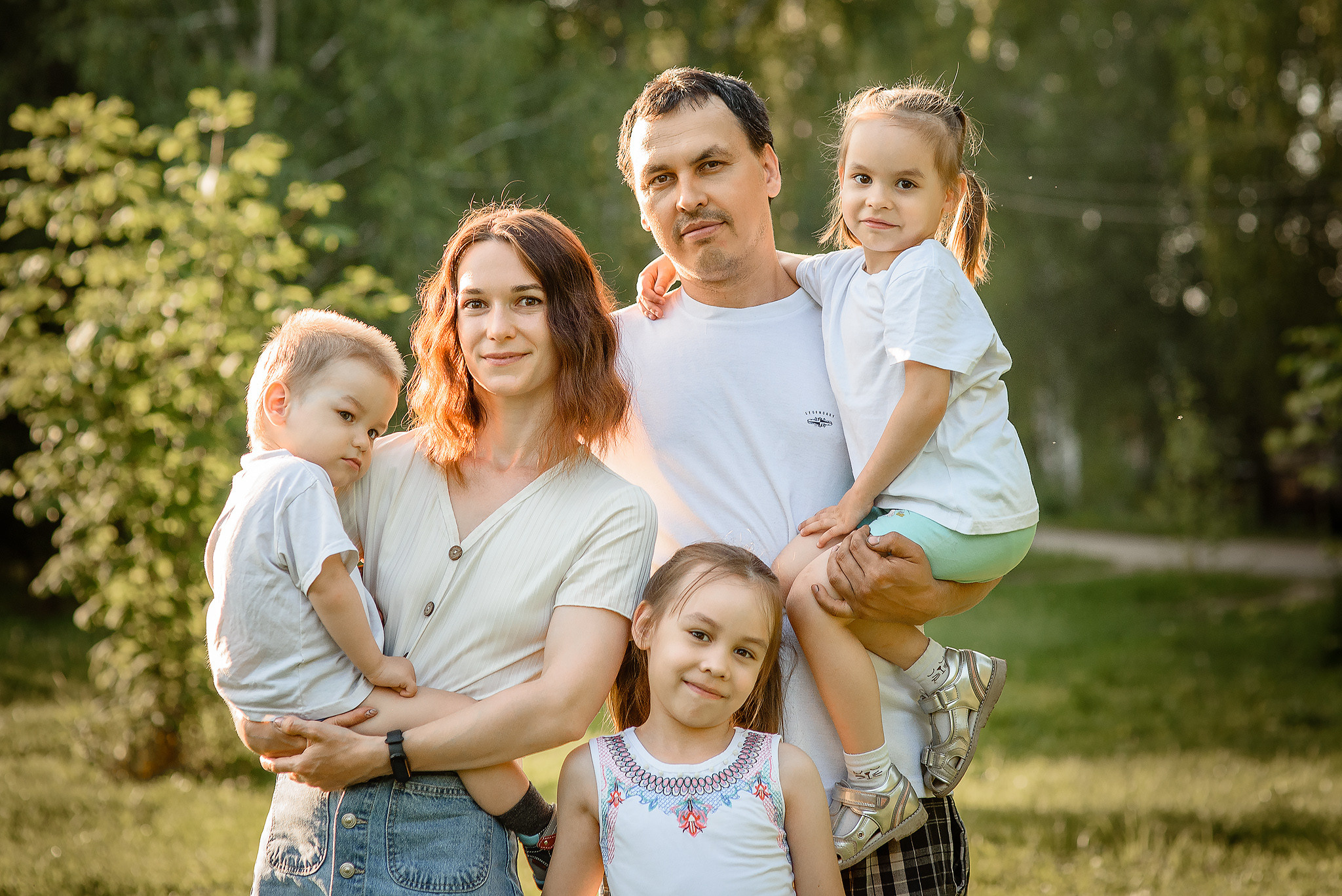 Семейная. Миша, Таня и дети. Семейный и детский фотограф в Нижнем Новгороде Валентина Леонтьева