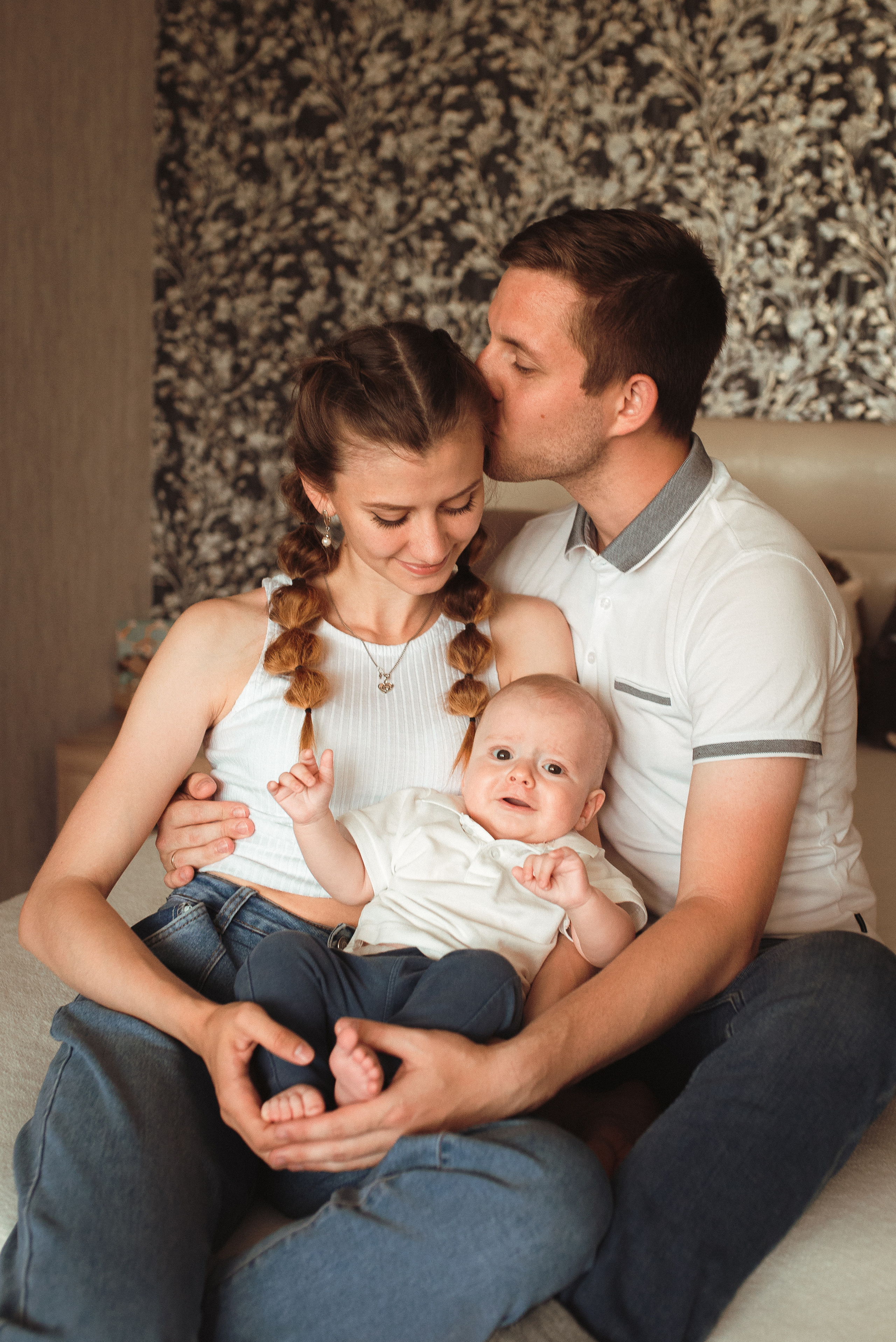 Семейный лайфстал. Лена, Дима, Леня. Семейный и детский фотограф в Нижнем Новгороде Валентина Леонтьева