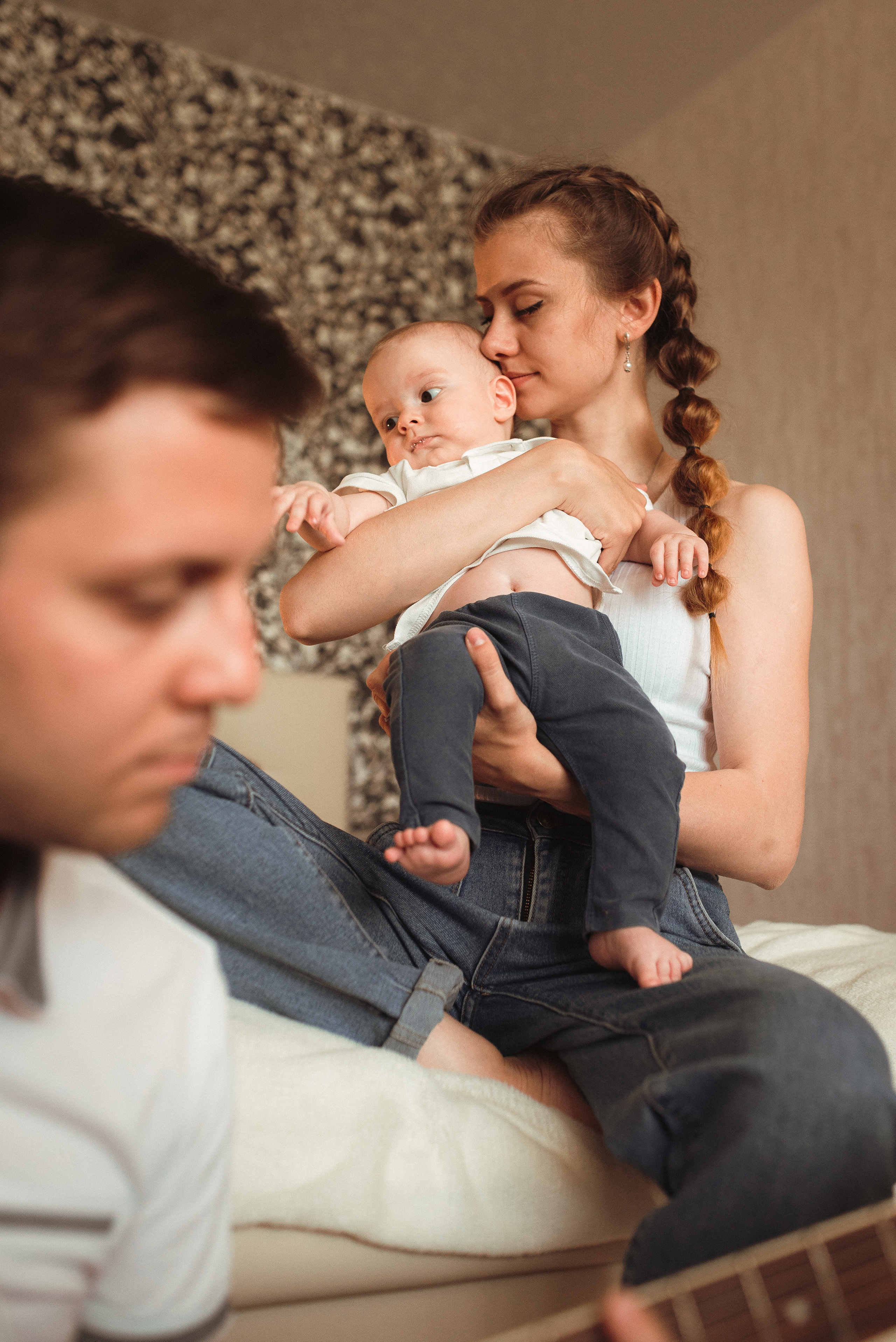 Семейный лайфстал. Лена, Дима, Леня. Семейный и детский фотограф в Нижнем Новгороде Валентина Леонтьева