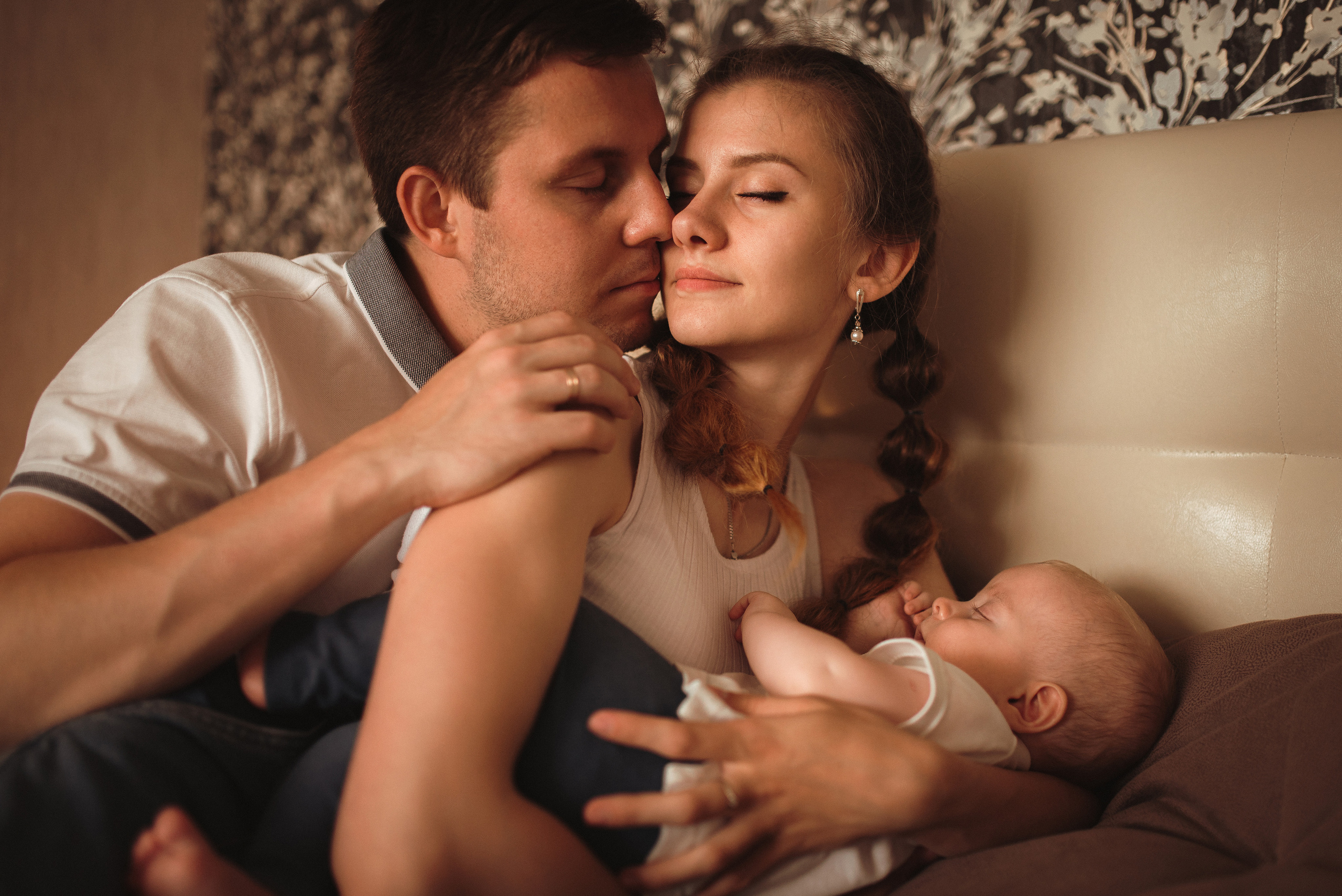 Семейный лайфстал. Лена, Дима, Леня. Семейный и детский фотограф в Нижнем Новгороде Валентина Леонтьева