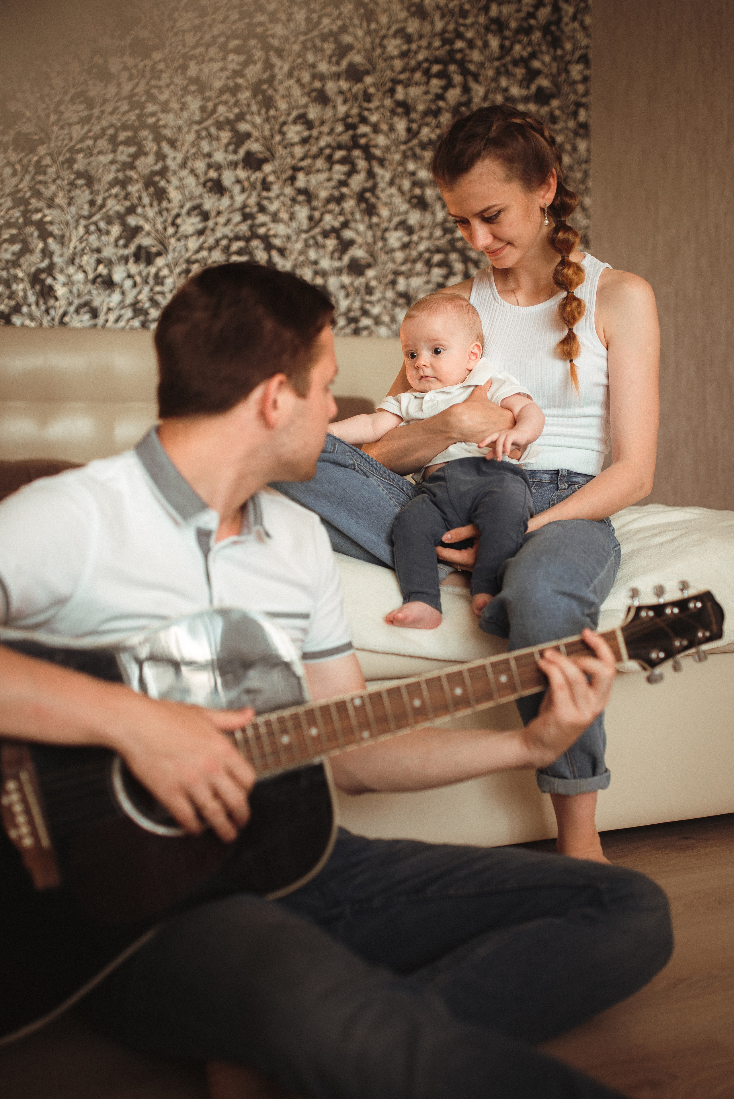 Семейный лайфстал. Лена, Дима, Леня. Семейный и детский фотограф в Нижнем Новгороде Валентина Леонтьева