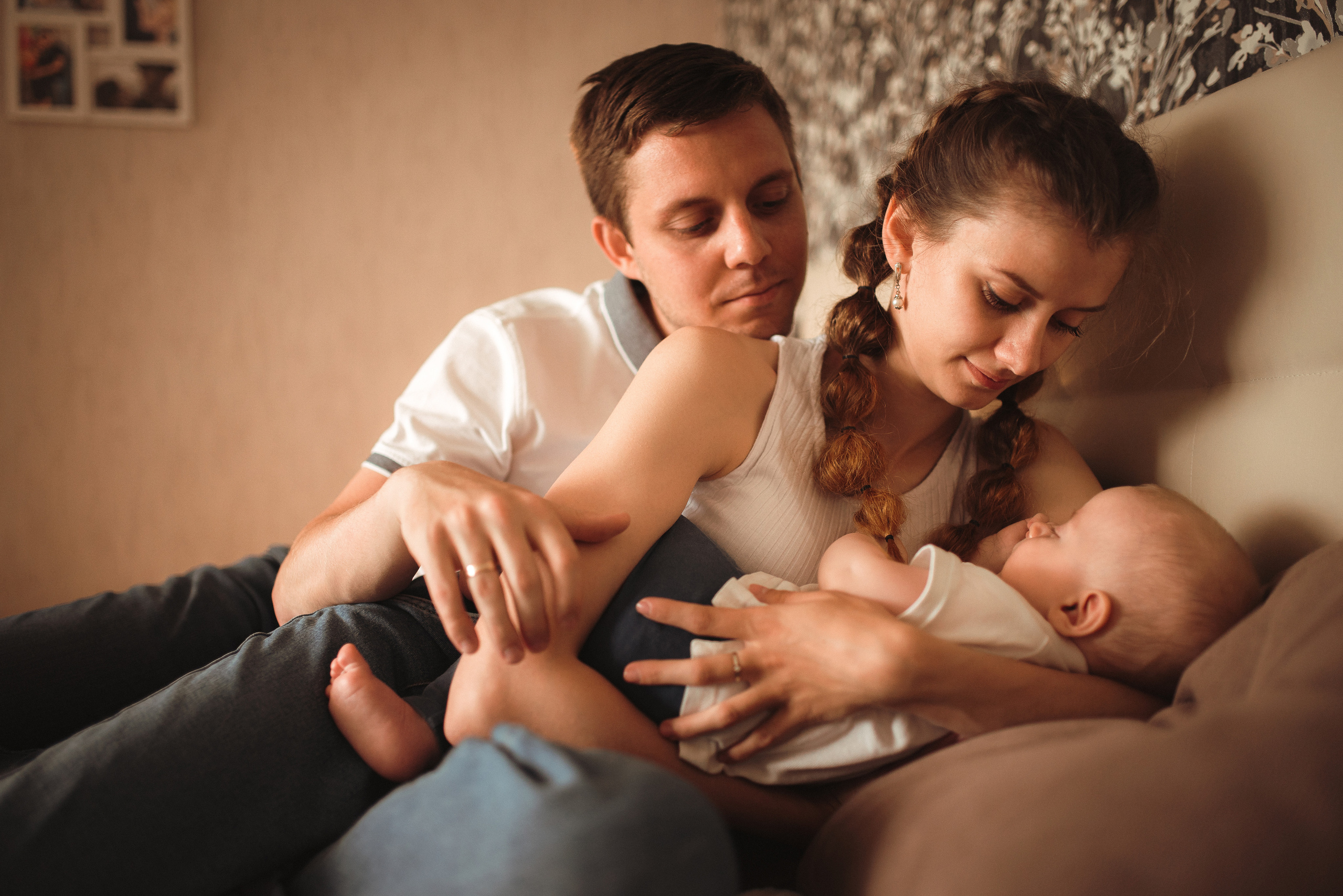 Семейный лайфстал. Лена, Дима, Леня. Семейный и детский фотограф в Нижнем Новгороде Валентина Леонтьева