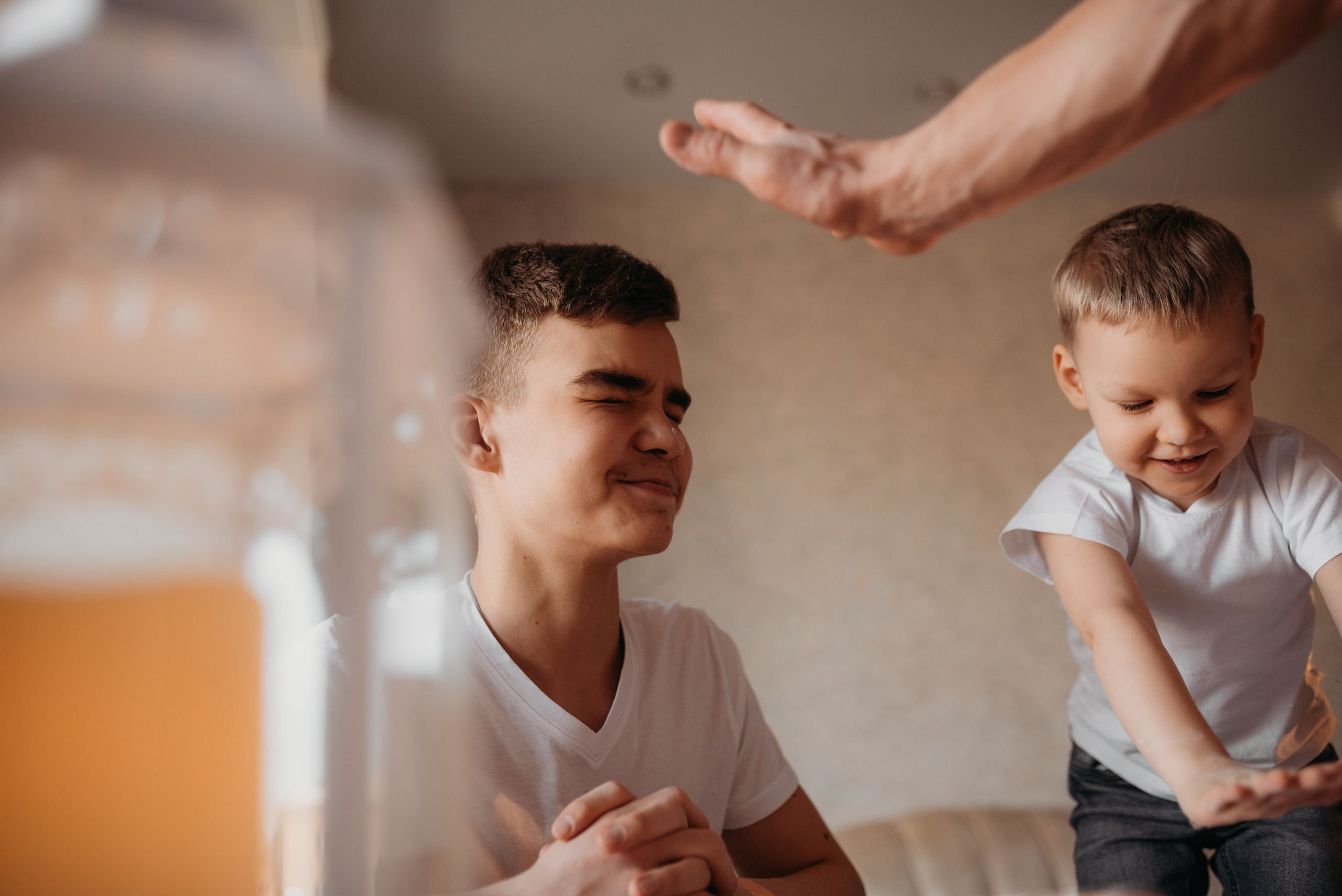 Юлия, Алексей, Тихон, Трофим и Потап. Семейный и детский фотограф в Новосибирске и Краснообске — Анна Ким