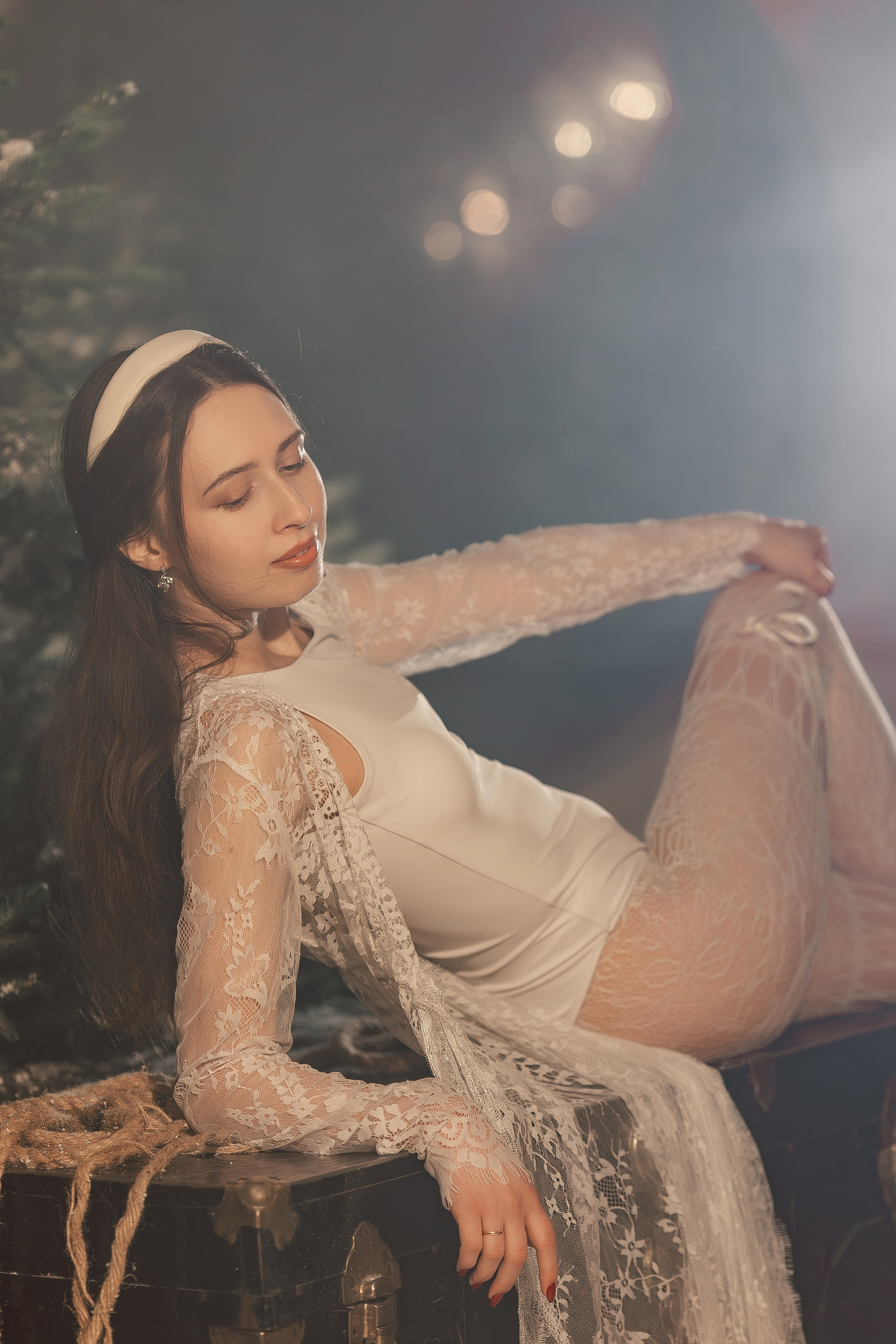 Зимняя сказка на чердаке. Семейный и женский фотограф в Москве Надежда Воробьева