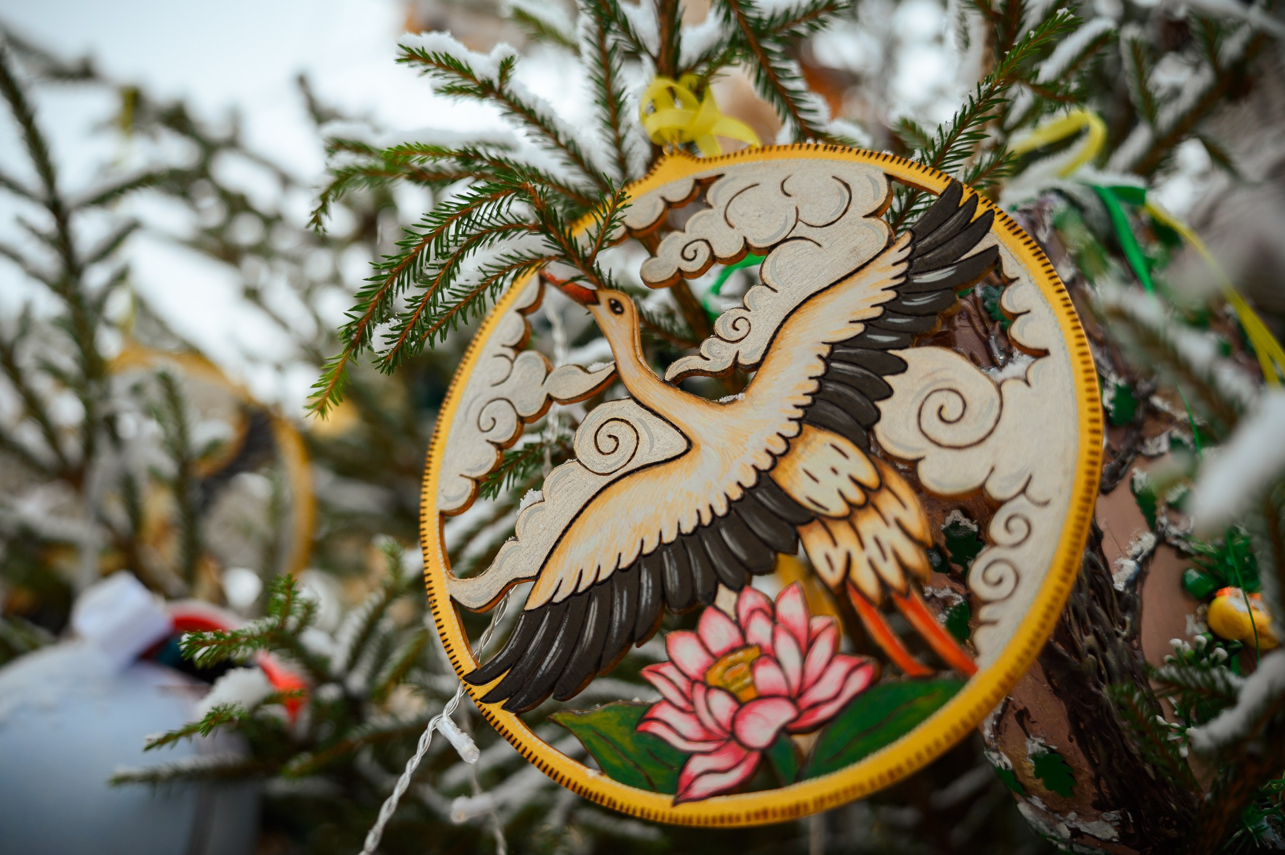 Новогодние волонтеры | Открытие Новогодней столицы Кирова 2025. Репортажный фотограф в Кирове Александр Лутошкин