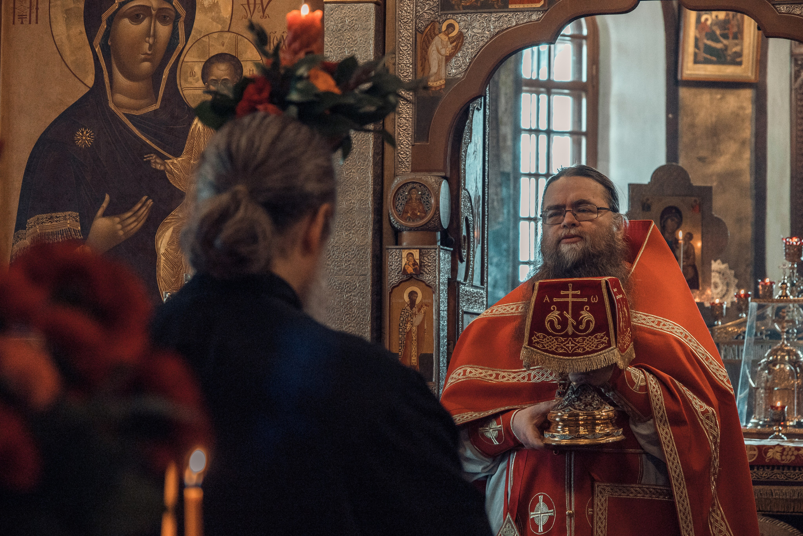 Светлая Седмица.Пасхальные часы.Божественная Литургия.Саввино-Сторожевский Монастырь. Артеменкова Анна Фотограф