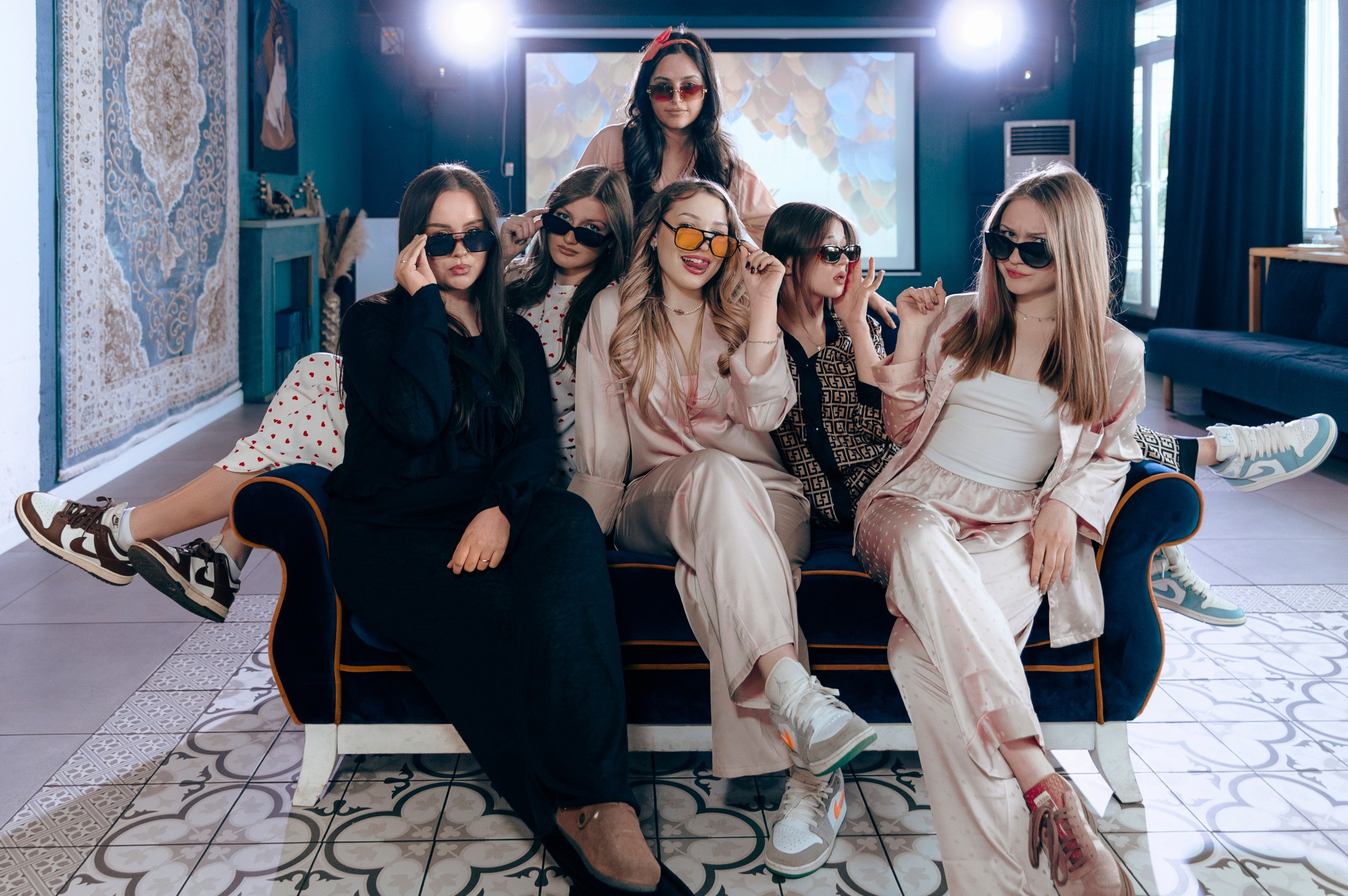 Пижамная вечеринка. Фотограф Москва Софа Ревчук