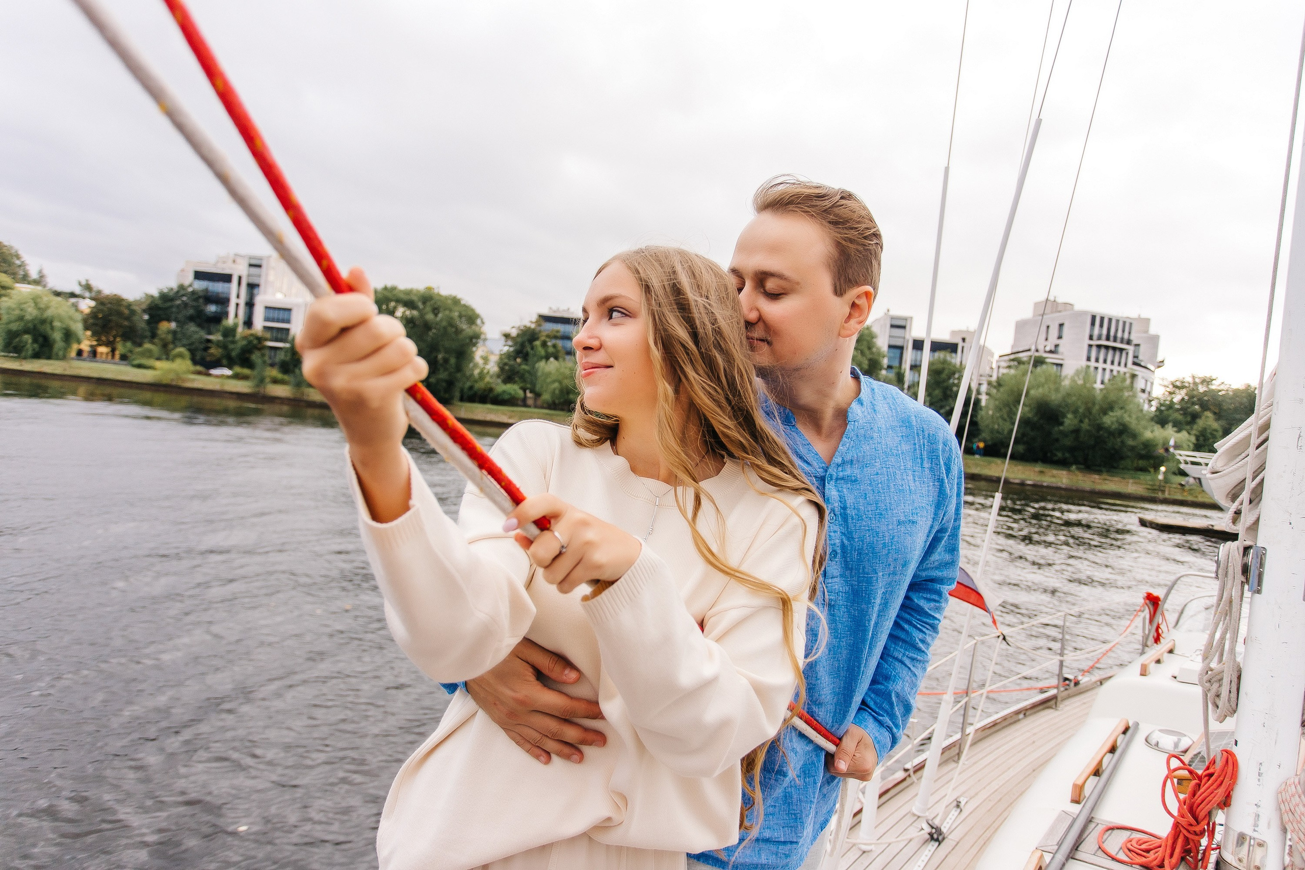 Прогулка на яхте. Фотограф в Санкт-Петербурге Юлия Ласкари