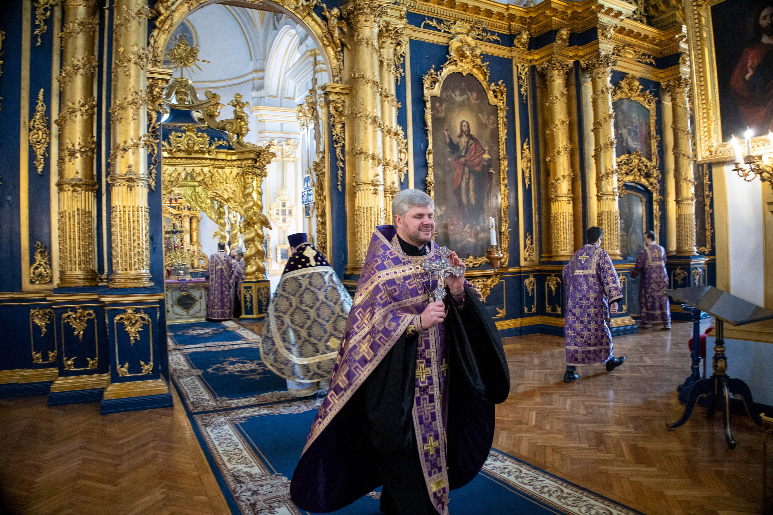 НЕДЕЛЯ ПРЕПОДОБНОГО ИОАННА ЛЕСТВИЧНИКА. ДЕНЬ ПАМЯТИ ПРЕПОДОБНОГО АЛЕКСИЯ, ЧЕЛОВЕКА БОЖИЕГО. НИКОЛО-БОГОЯВЛЕНСКИЙ МОРСКОЙ СОБОР