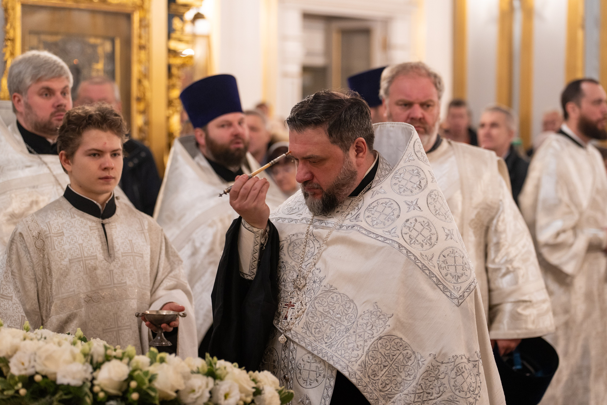 Праздничное бдение в Николо-Богоявленском морском соборе. НИКОЛО-БОГОЯВЛЕНСКИЙ МОРСКОЙ СОБОР
