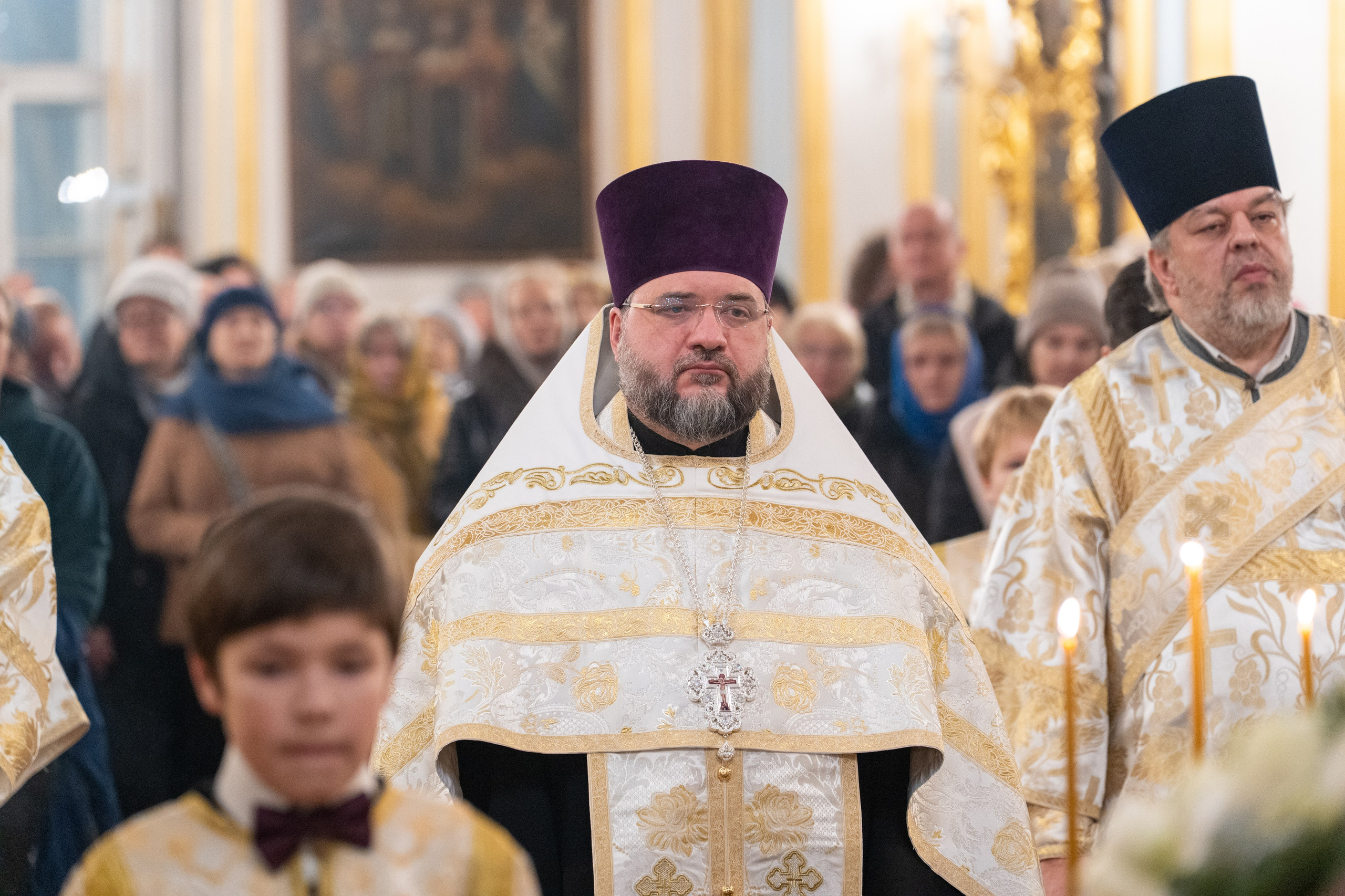 Праздничное бдение в Николо-Богоявленском морском соборе. НИКОЛО-БОГОЯВЛЕНСКИЙ МОРСКОЙ СОБОР