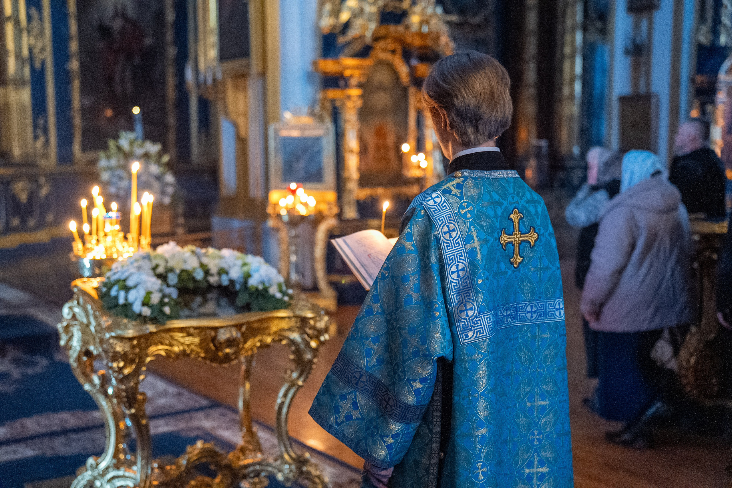 Страстная седмица. Великий понедельник. НИКОЛО-БОГОЯВЛЕНСКИЙ МОРСКОЙ СОБОР