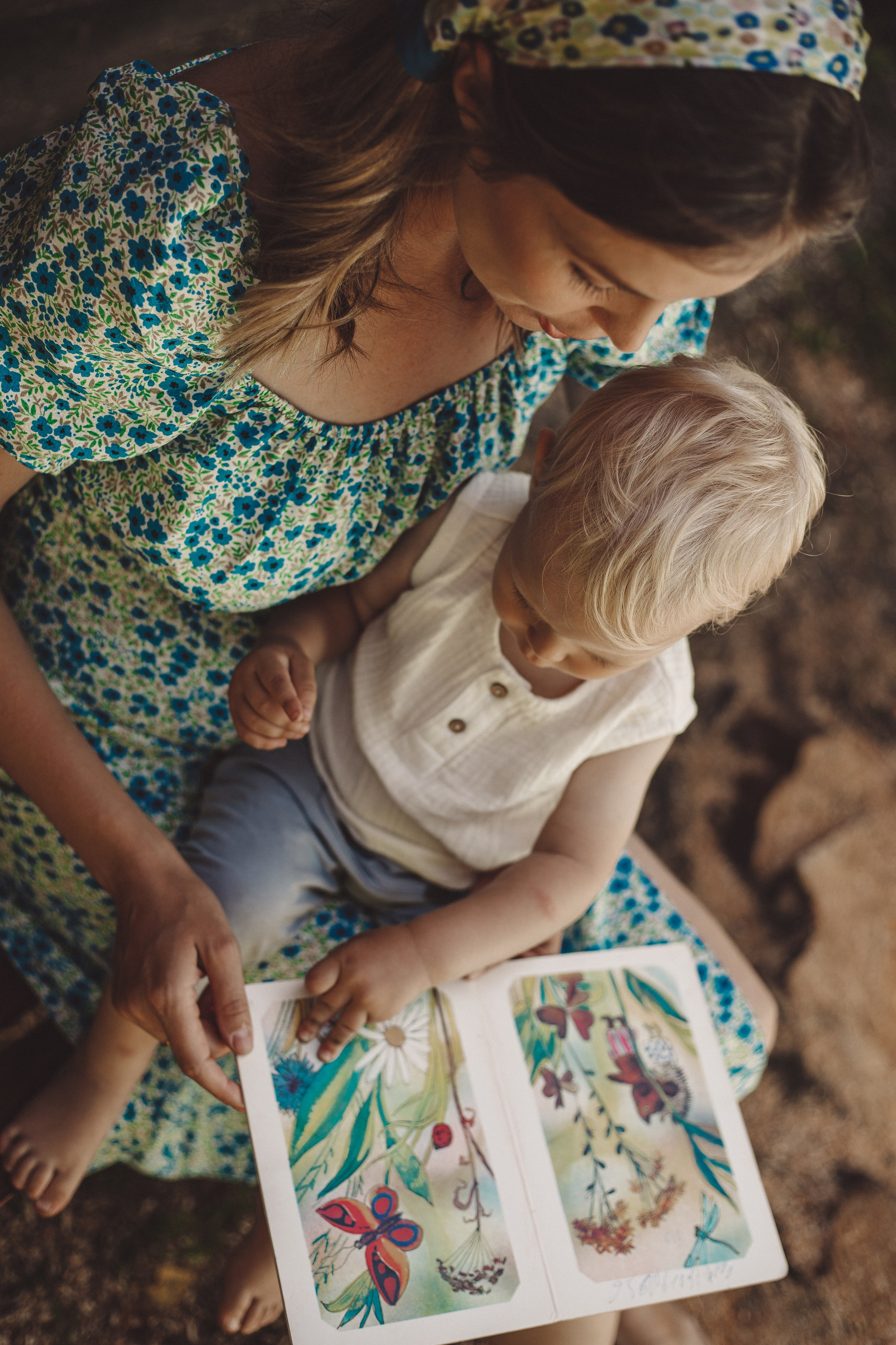 Семейная фотосессия - Люба и Платон: дачное детство. Семейный и женский фотограф Кемерово Мария Степ
