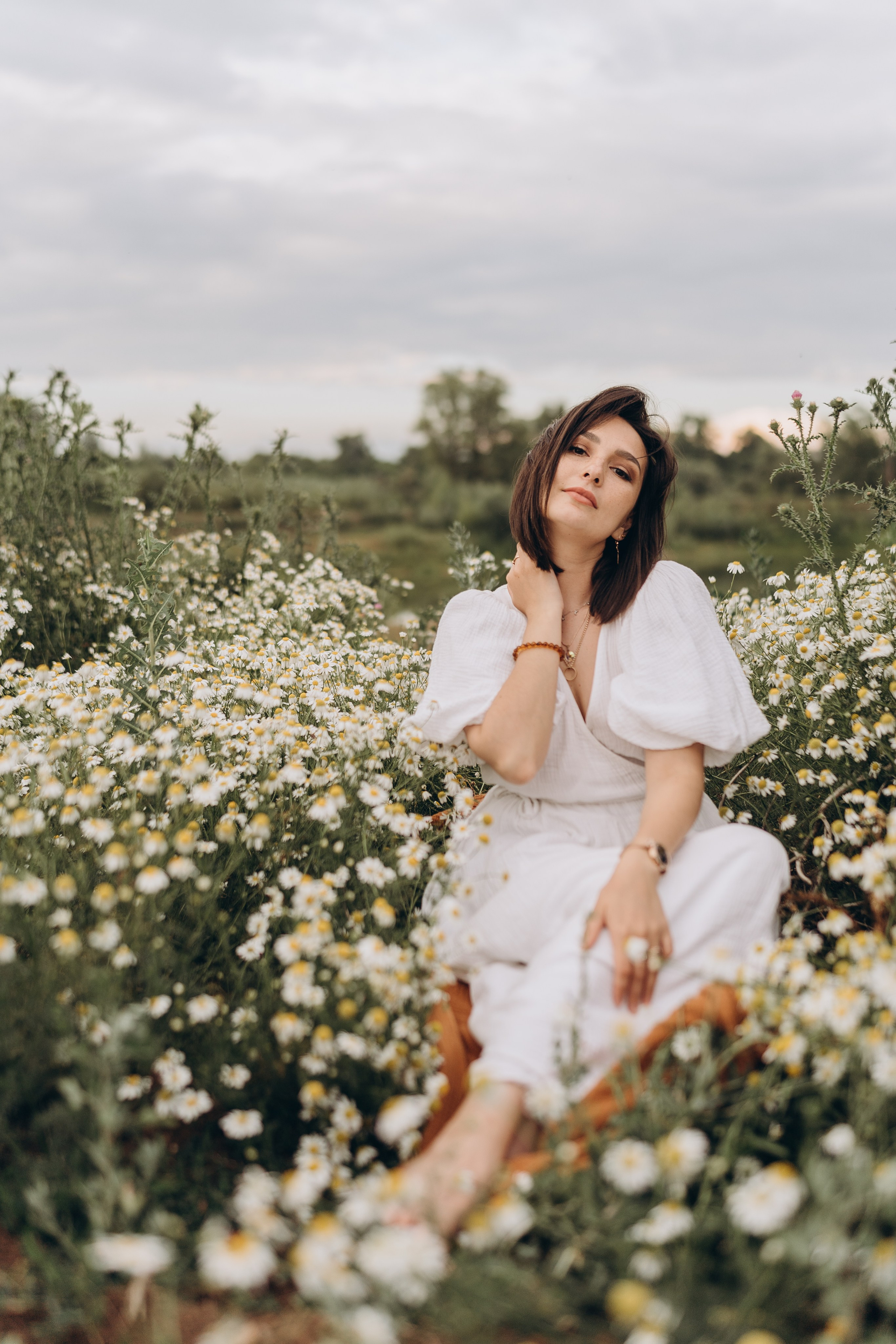 Лето. Ромашки. Семья. Семейный и домашний фотограф в Уфе Ирина Гарасюта
