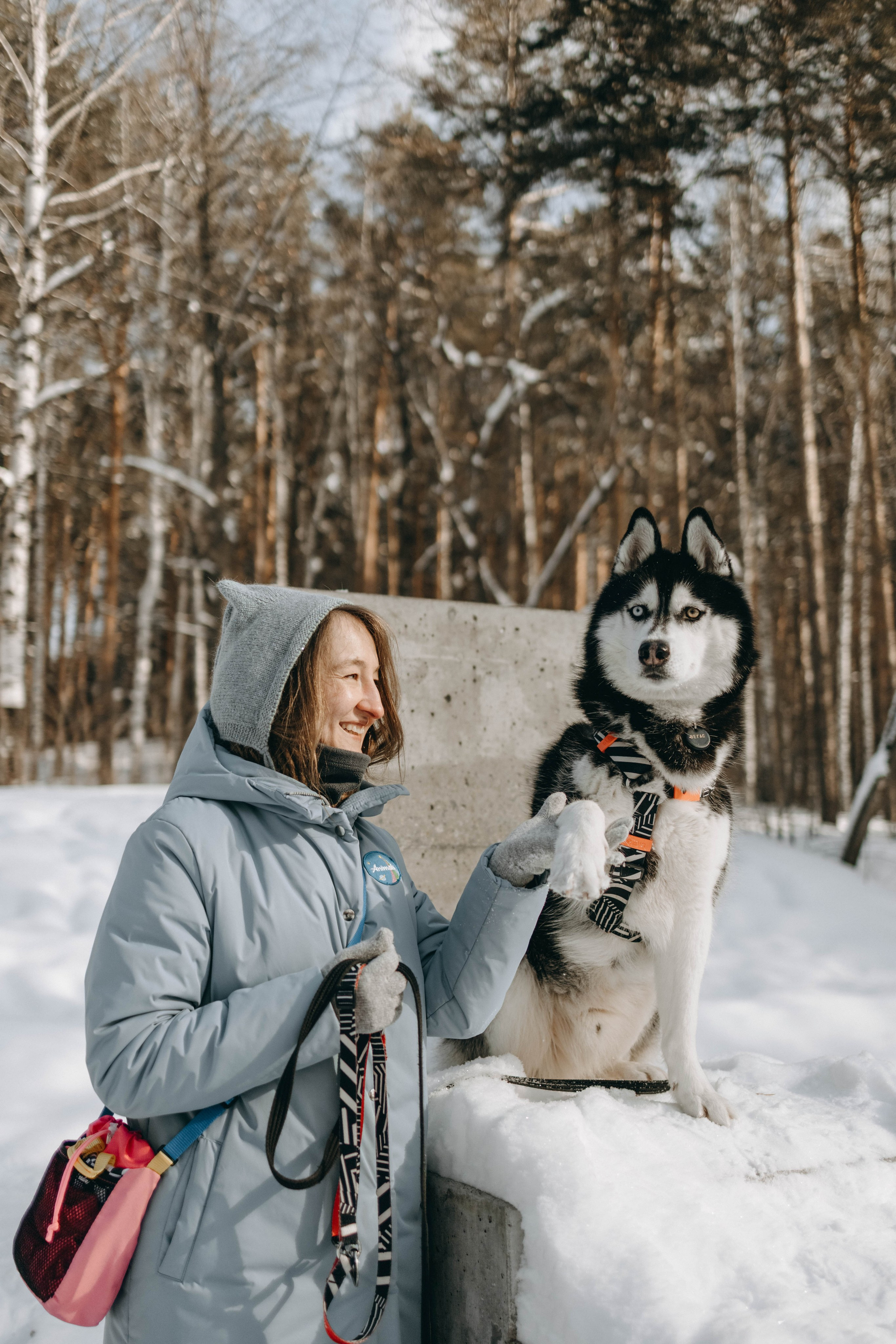Анна и Вегас. Фотограф-анималист в Екатеринбурге | Кристина