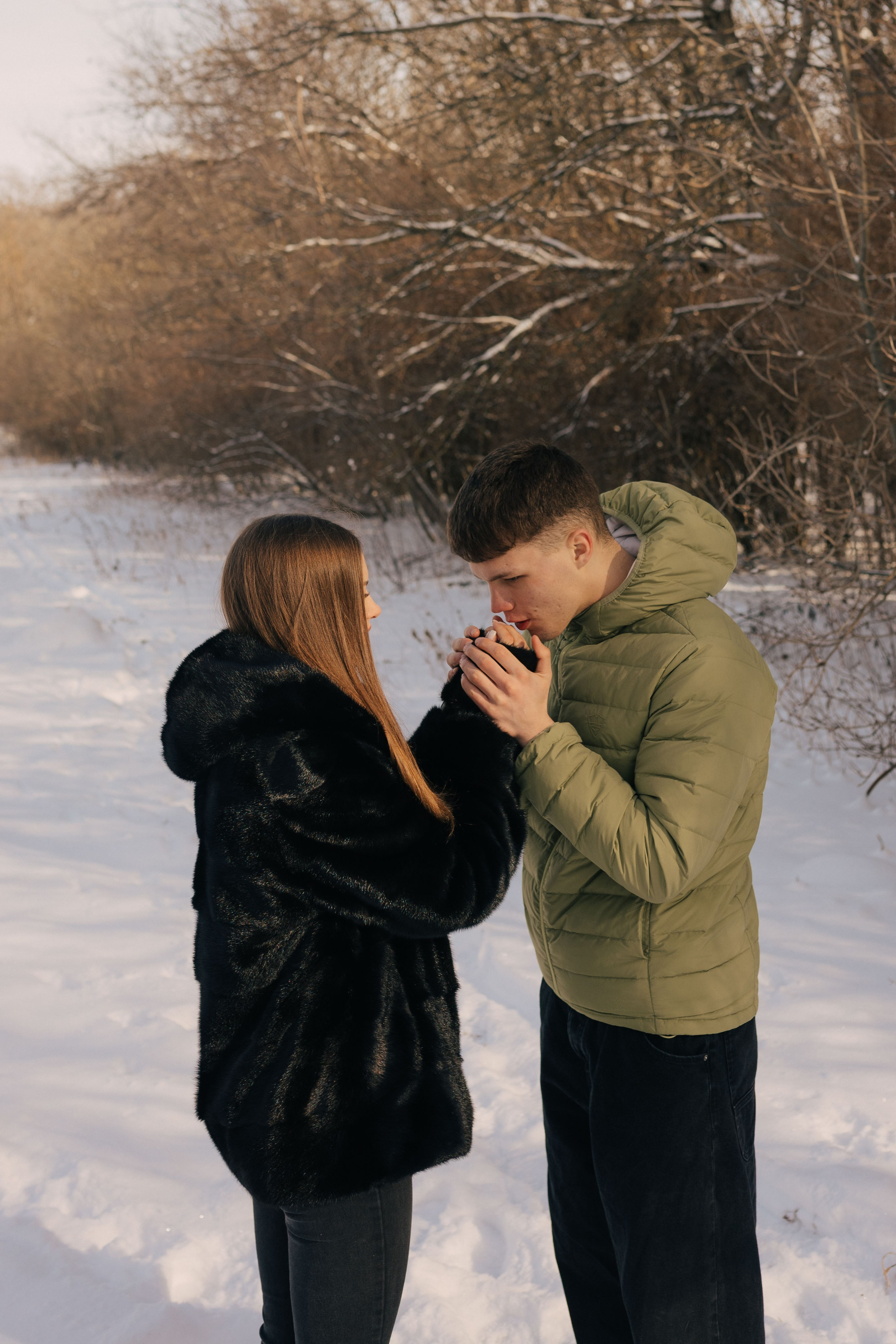 Даня и Варя зимняя история. Фотограф в Ставрополе Svetlana Matveeva
