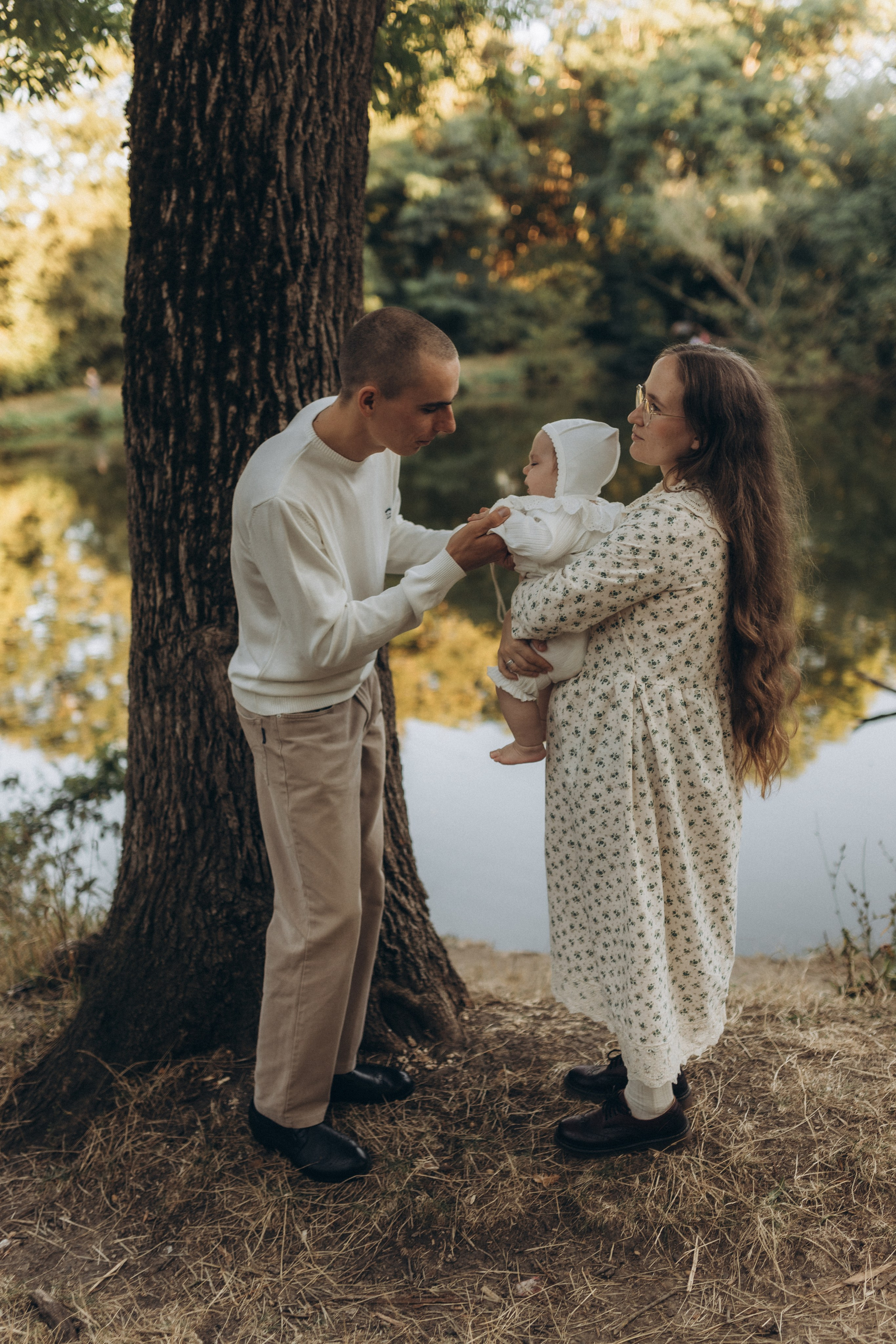 Семейная фотосессия маленькой Анюты с родителями. Фотограф в Ставрополе Svetlana Matveeva