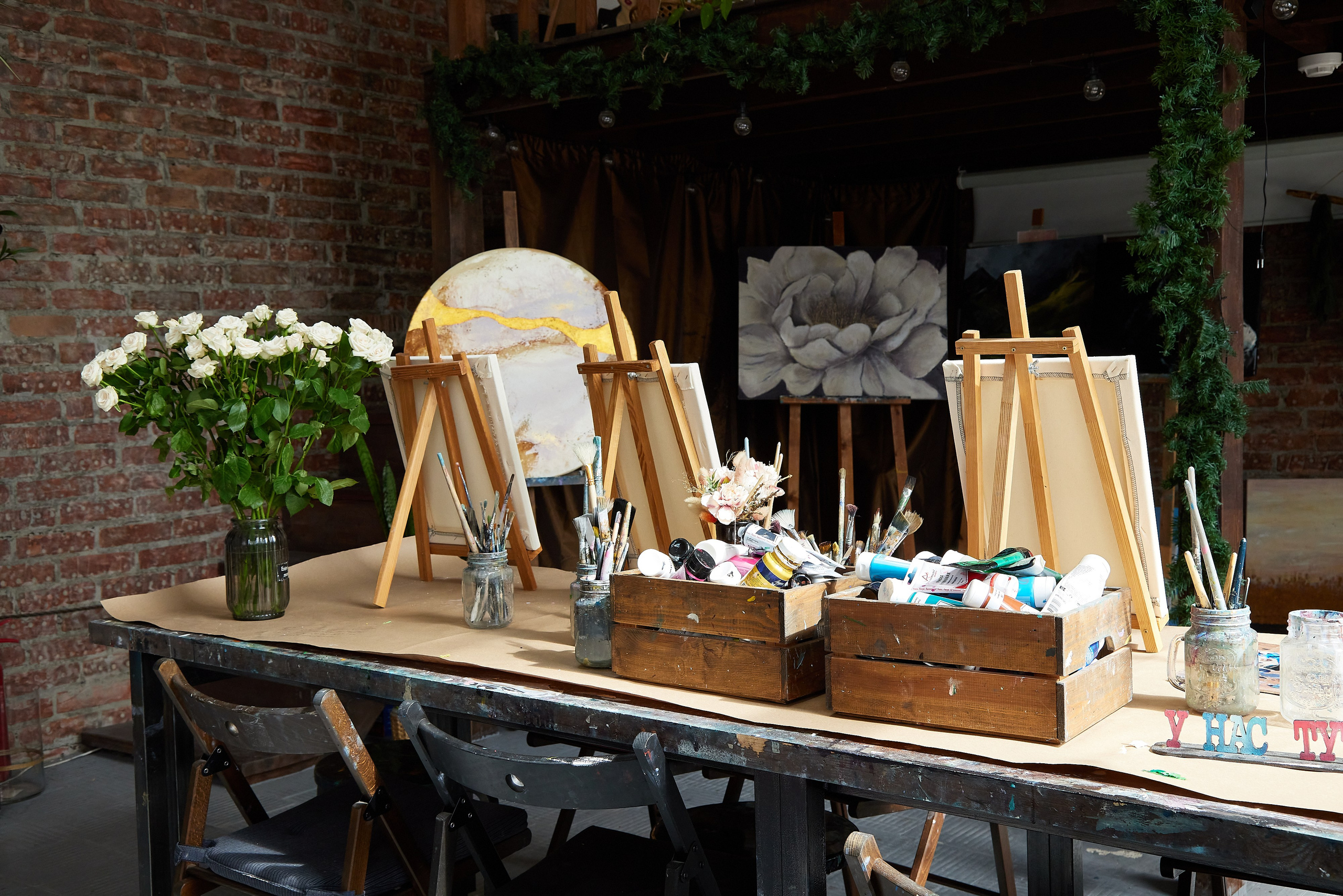 Творческая студия для взрослых Loft room. Фотограф Анастасия Леонтьева Санкт-Петербург