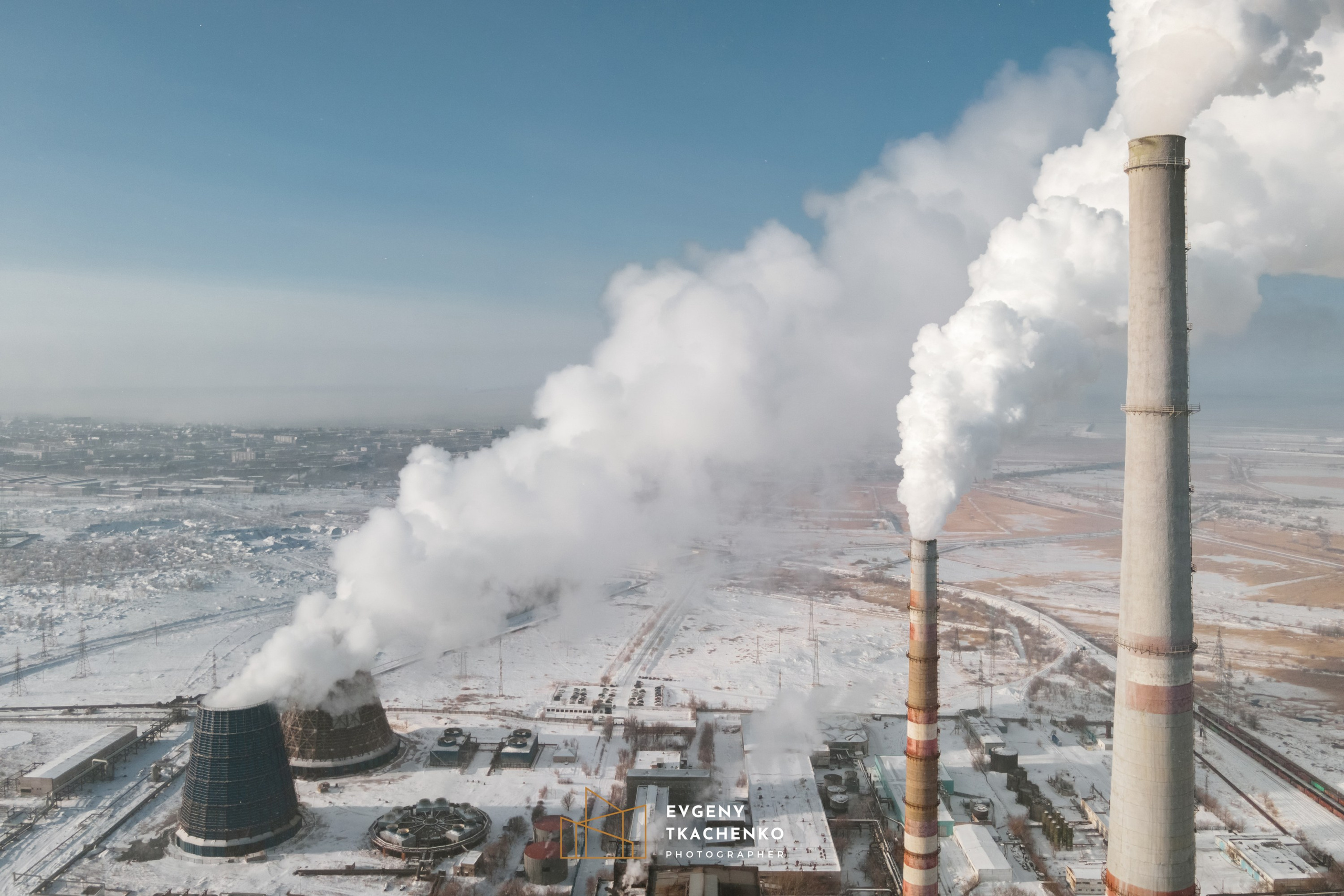 Карагандинская ТЭЦ-3. Архитектурный и интерьерный фотограф в Казахстане
