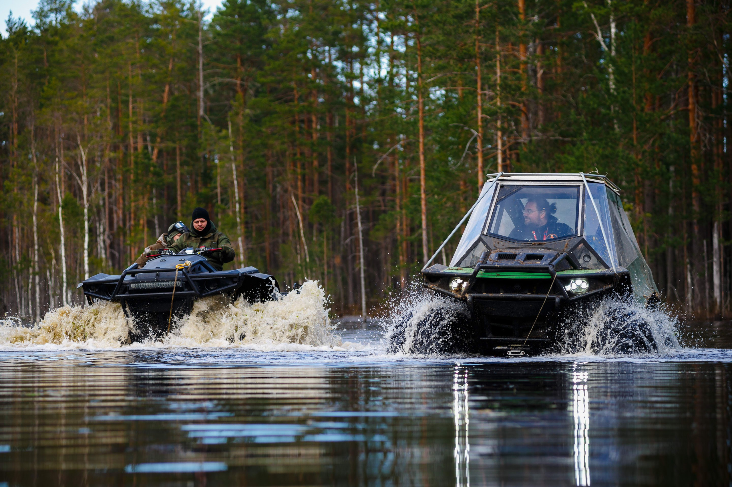 Ленинград-трофи 2024 — Вездеход Секач промо. Фотограф Алексей Алексеев