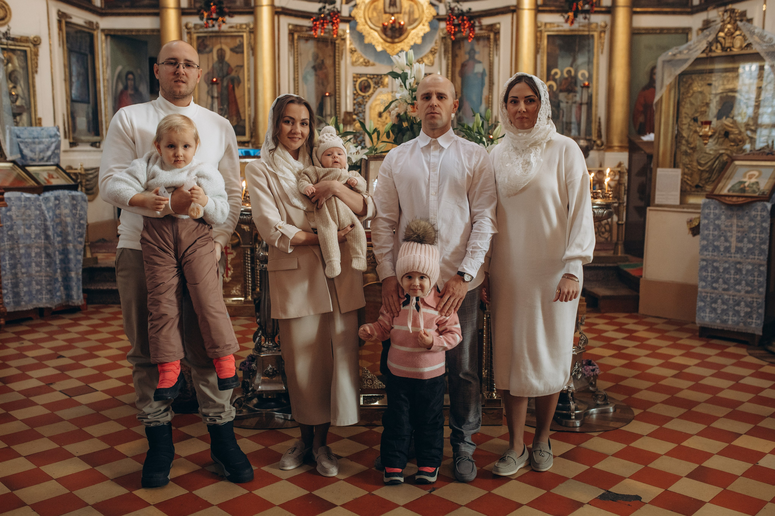 Крещение Михаил. Семейный и домашний фотограф в Москве и МО Королева Валерия
