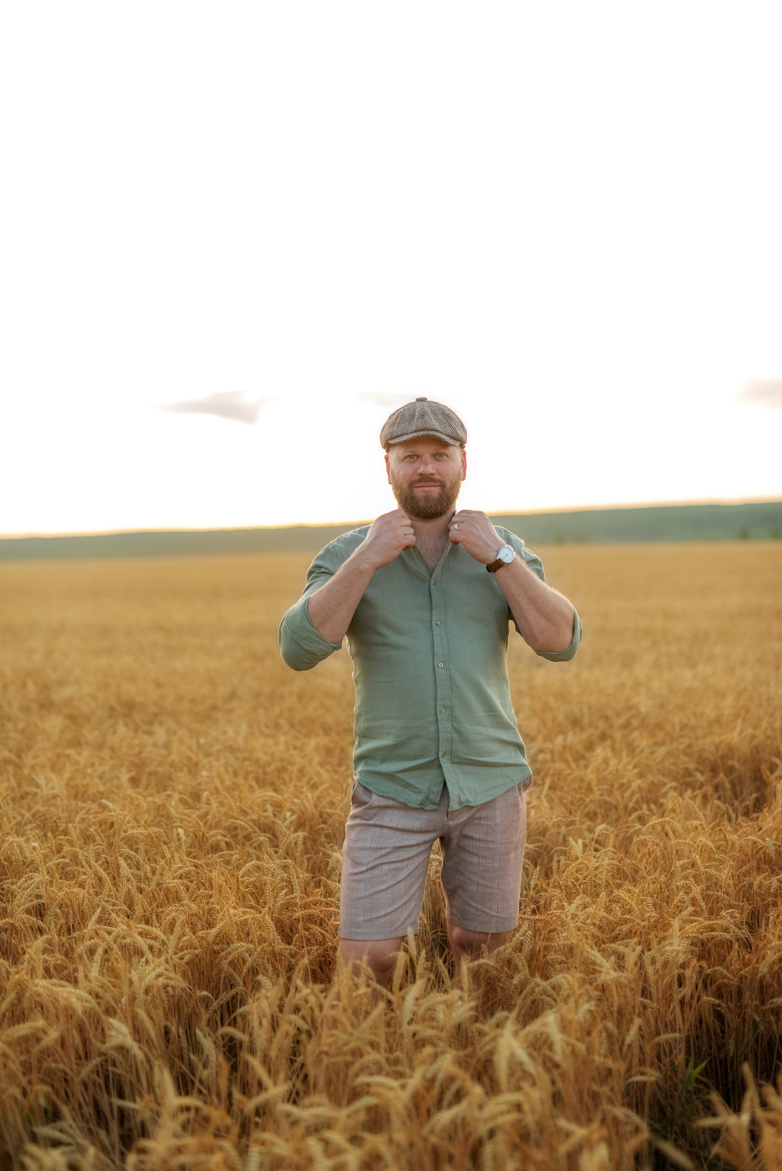 Фотосессия в пшеничном поле. Семейный, детский фотограф в Воронеже Анна Никитина