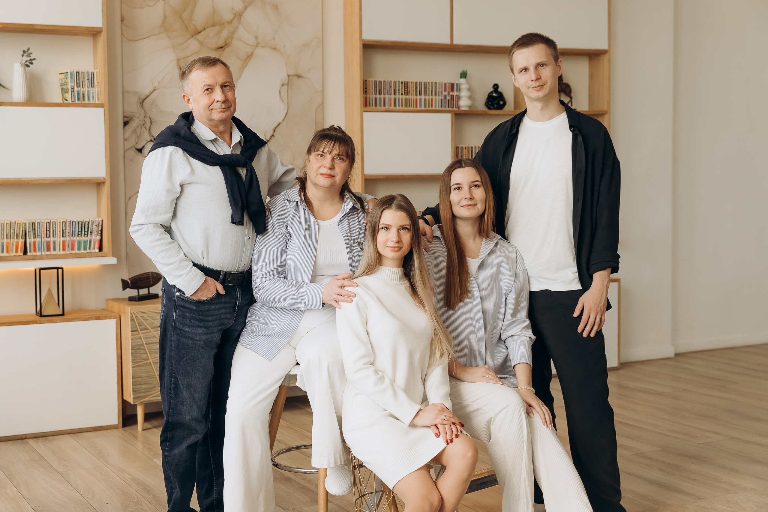 В интерьерной студии. Детский и семейный фотограф в Москве Светлана Поваляева