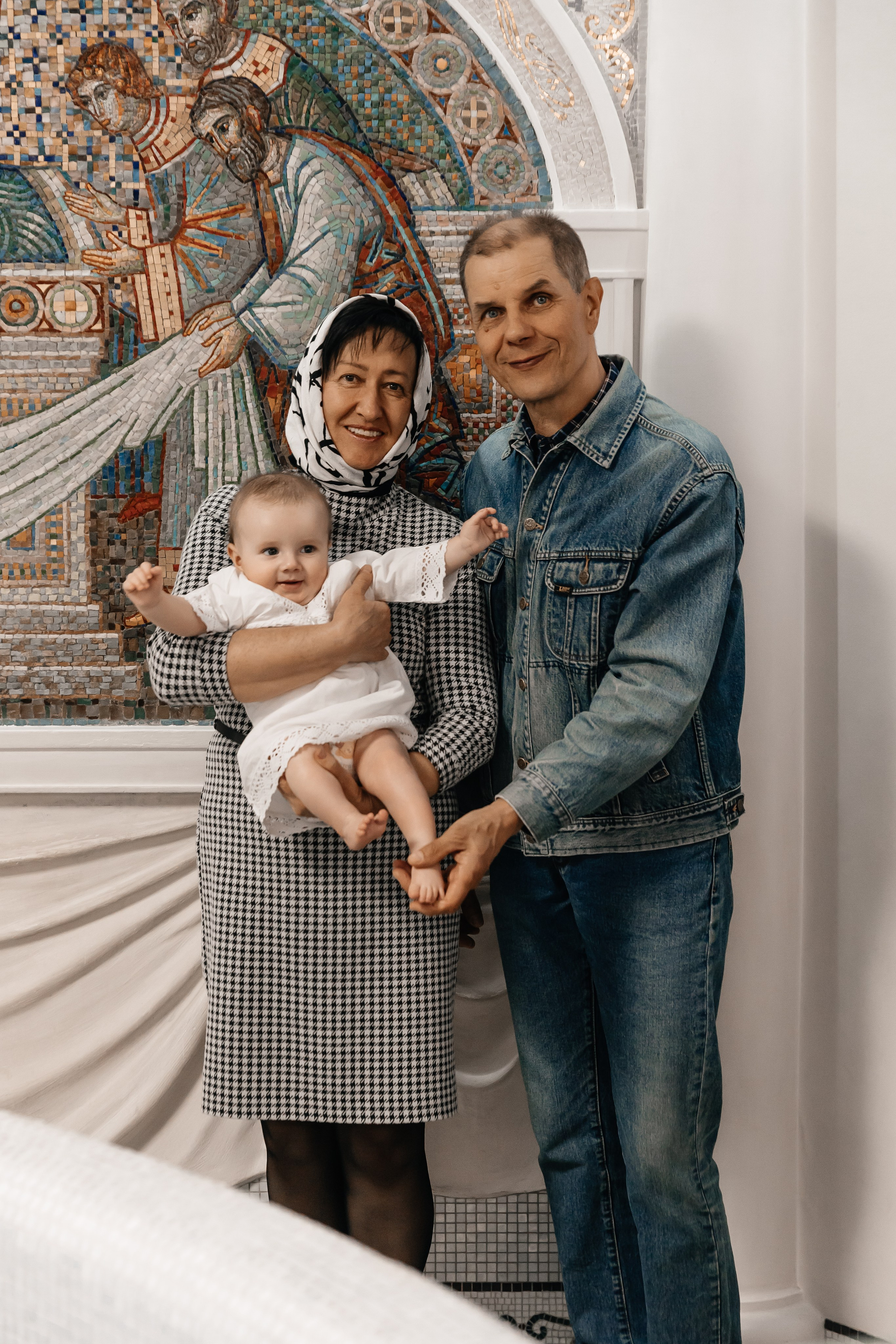 Крещение Леона. Семейный фотограф Минск Усова Ольга