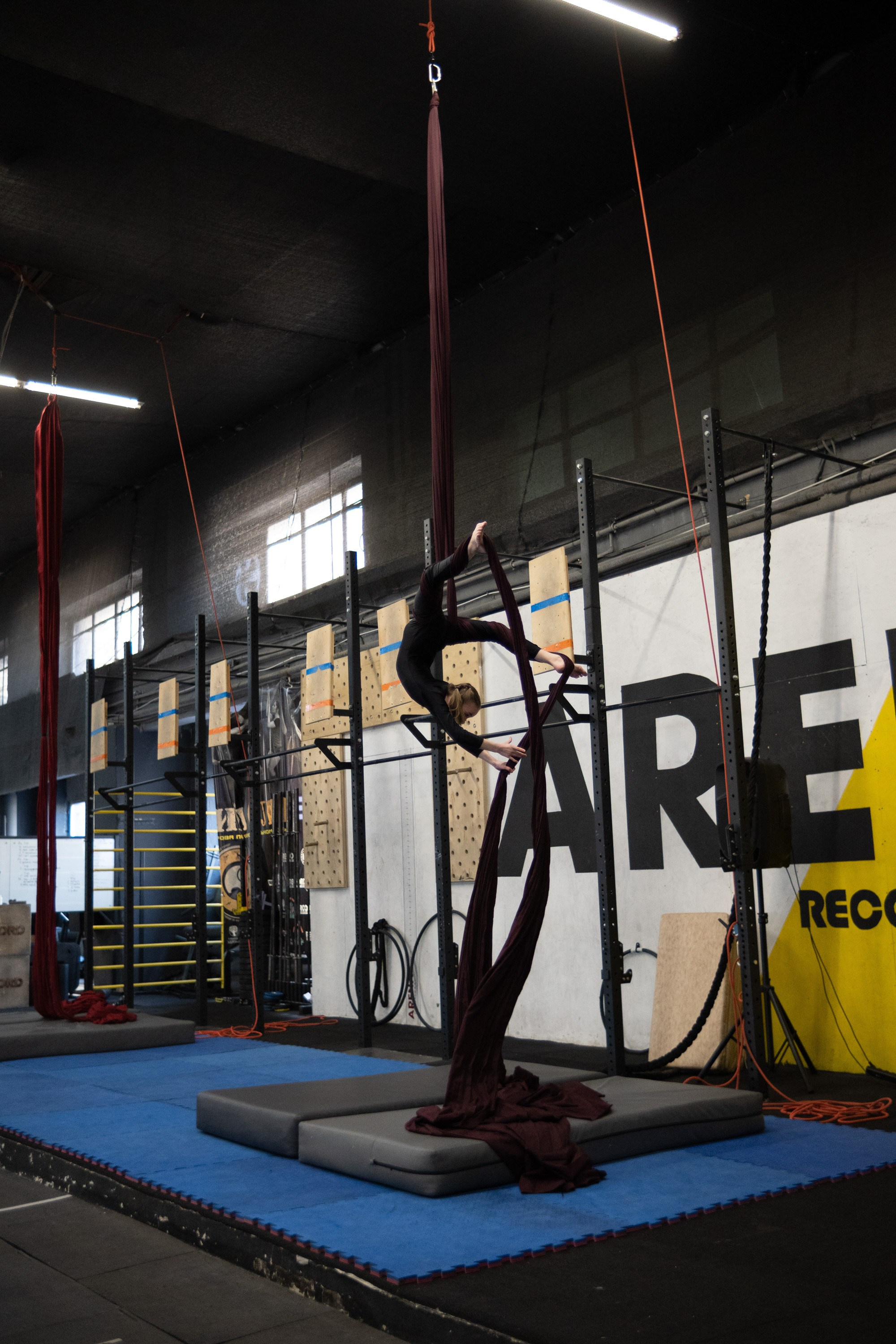 Внутриклубные соревнования по воздушной гимнастике 02.04.23