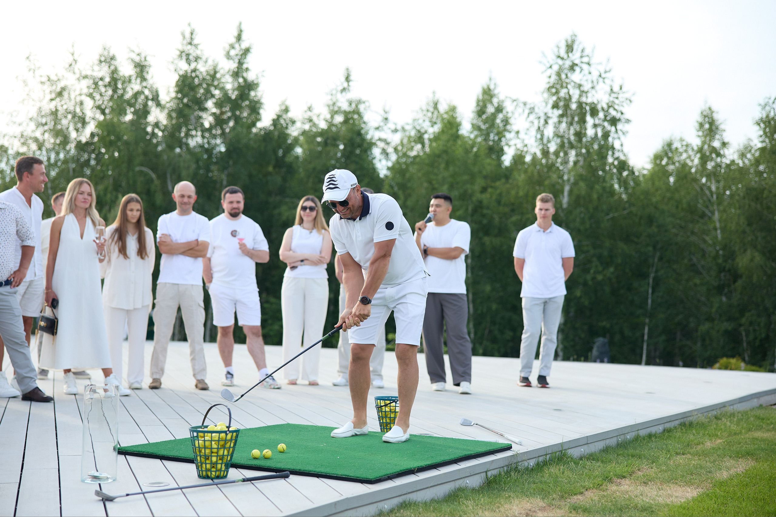 Открытие сезона в гольфклубе Сильвер