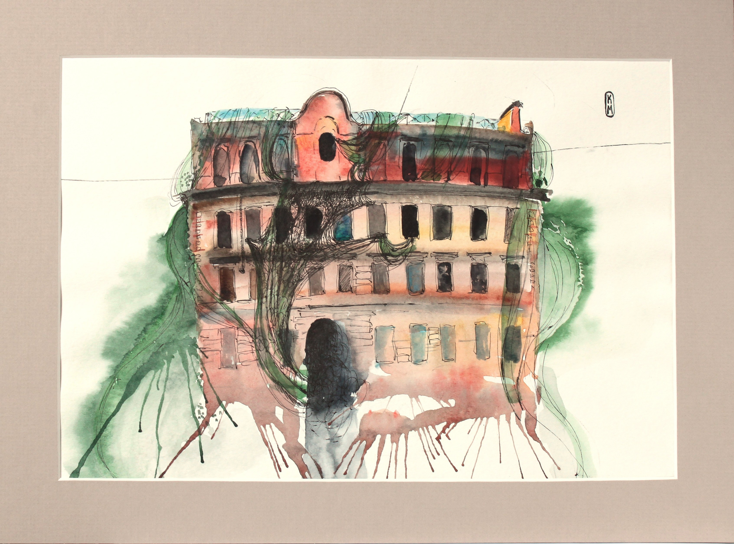 Лиговский пленэр. Художник Екатерина Морозова в Санкт-Петербурге