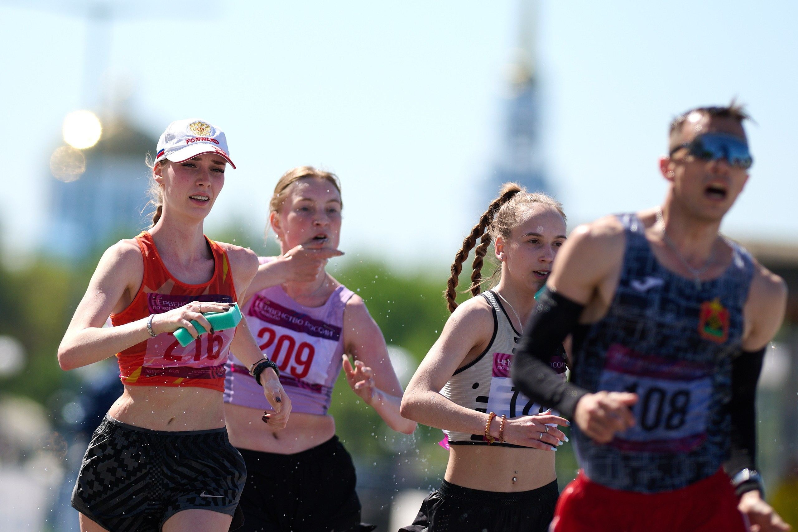 Чемпионат России по спортивной ходьбе 2025. Спортивный репортажный фотограф в Ижевске Сергей Мерзляков