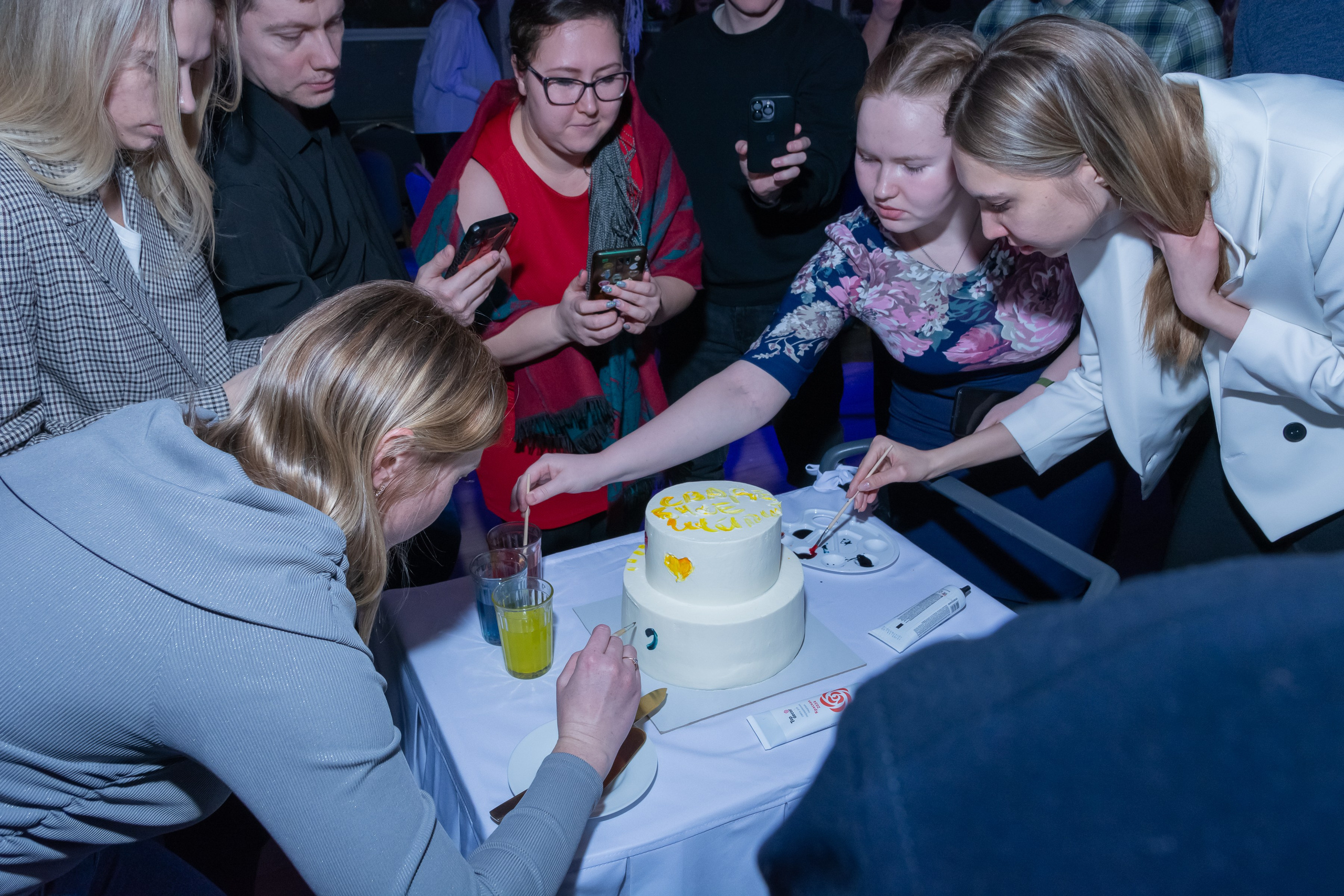 Свадебное чаепитие для молодоженов