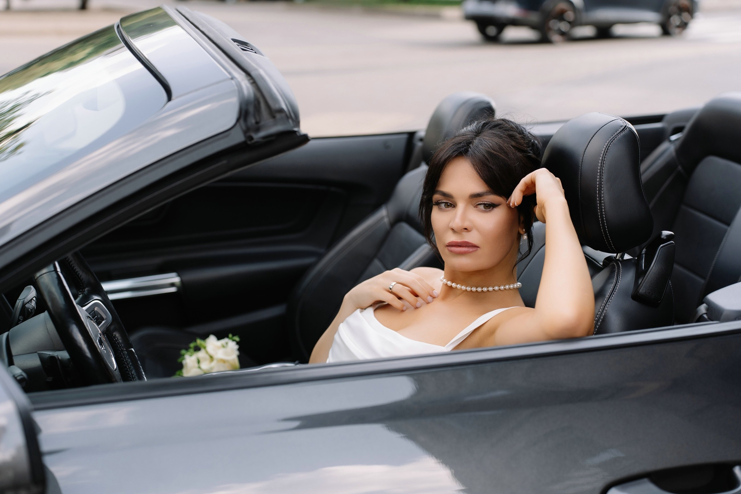 Свадебная фотосессия с кабриолетом. Свадебный и семейный фотограф в Москве Светлана Зоткина