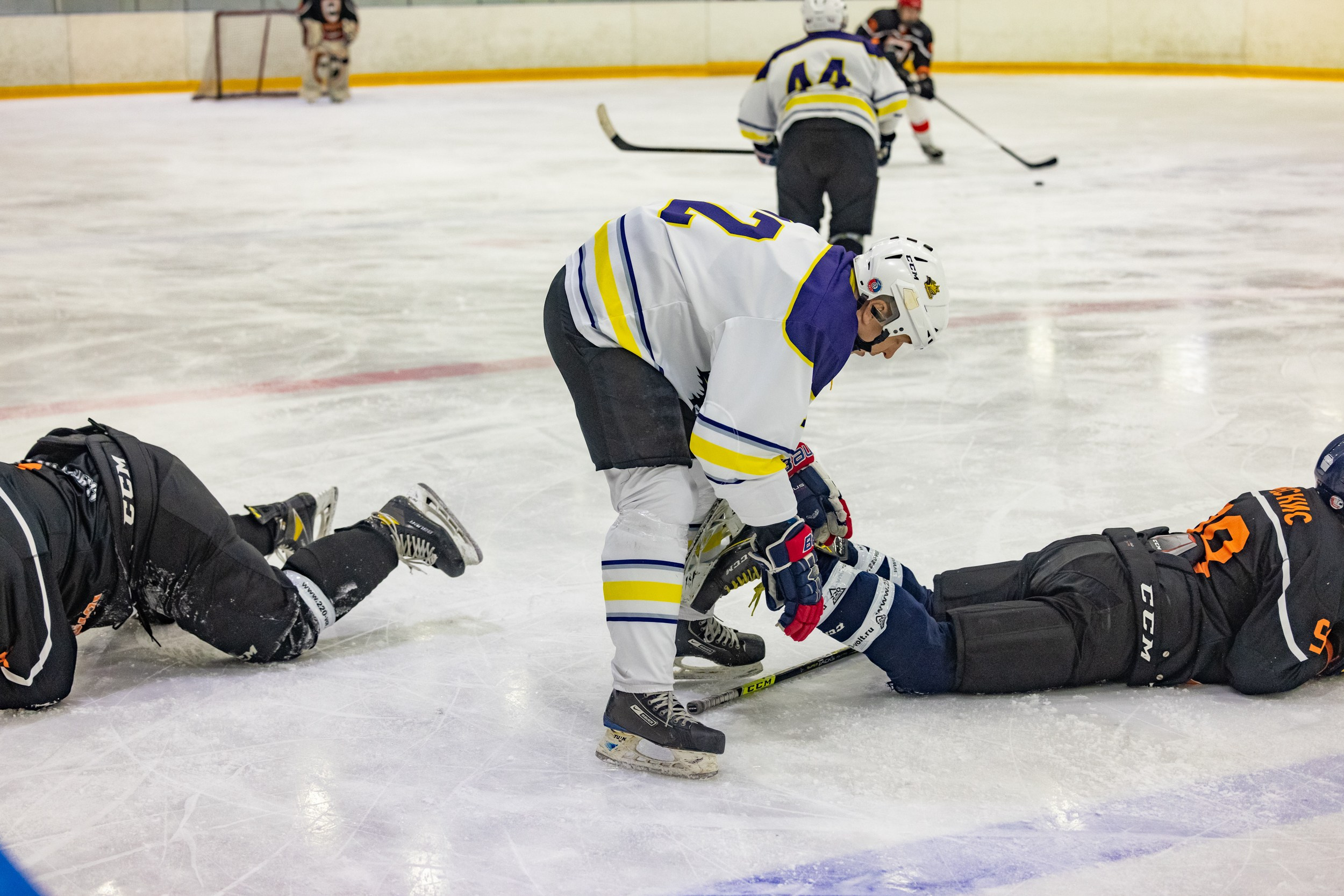 ХК Бульдозер — ХК Добрыня. Фотограф Александр Заломаев