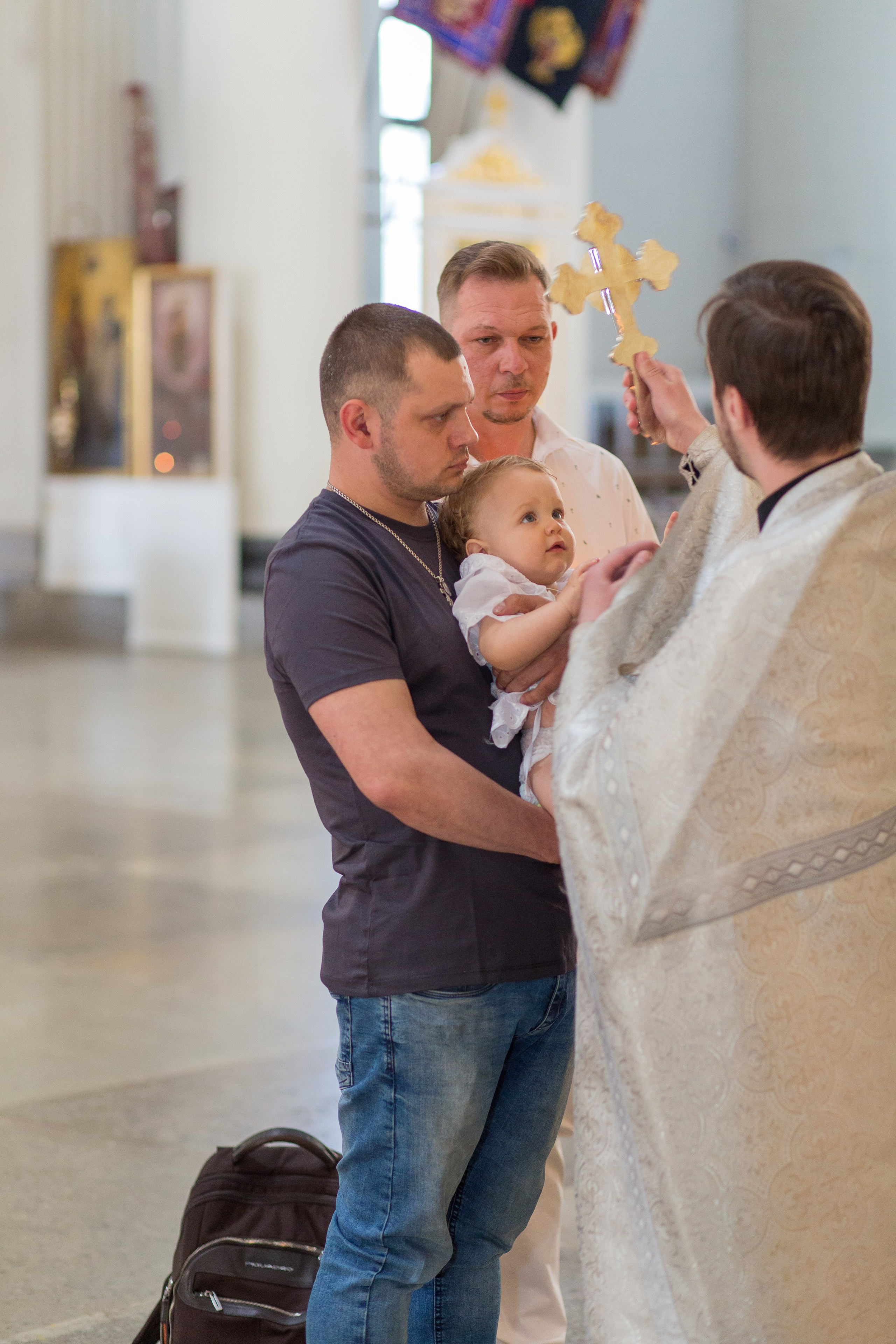 Крещение Александра. Фотограф Александр Заломаев