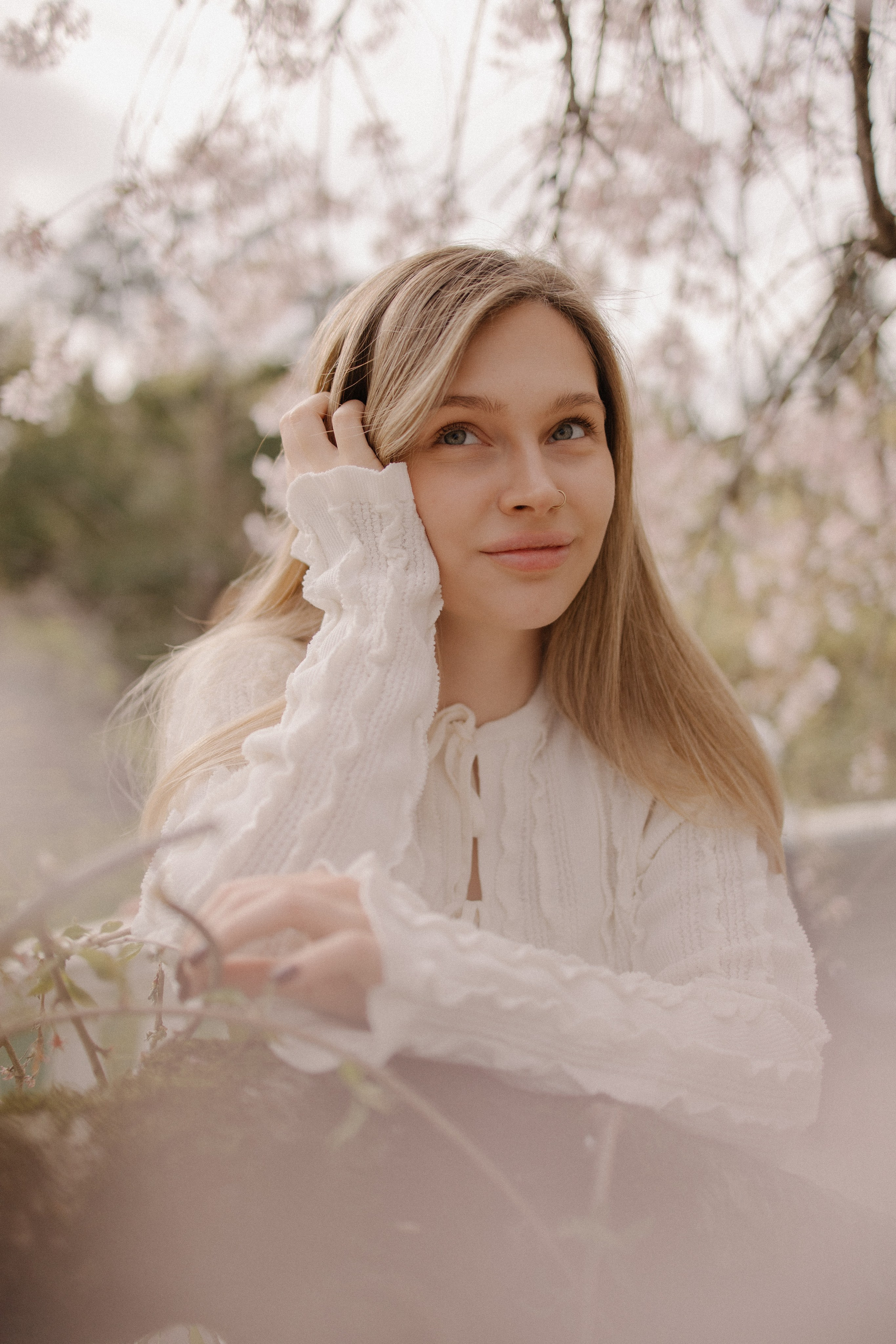 Света в сакуре. Фотограф Сочи Адлер Сириус Красная поляна Олеся Минив