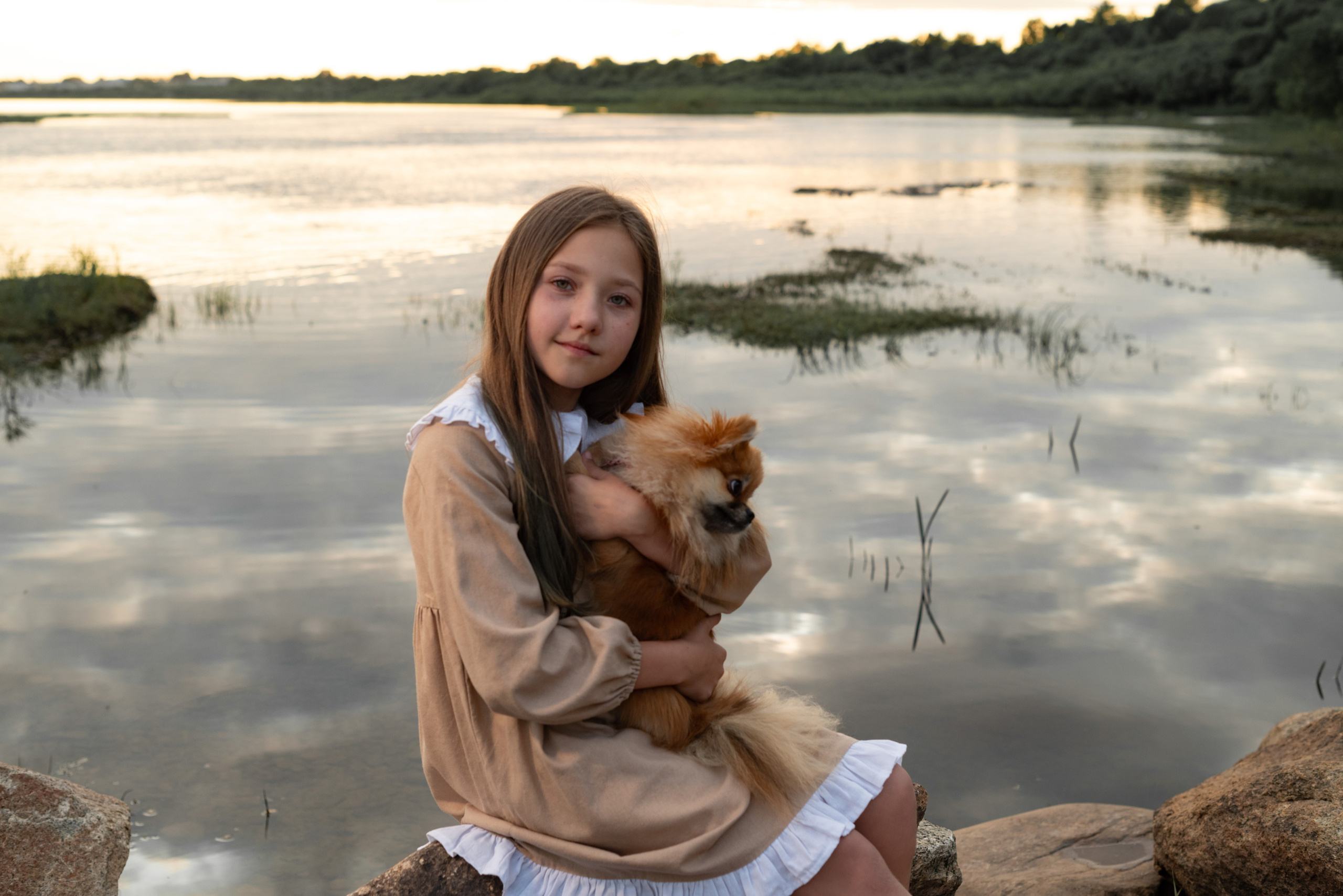 Фотопрогулка с собакой. Фотограф г. Москва